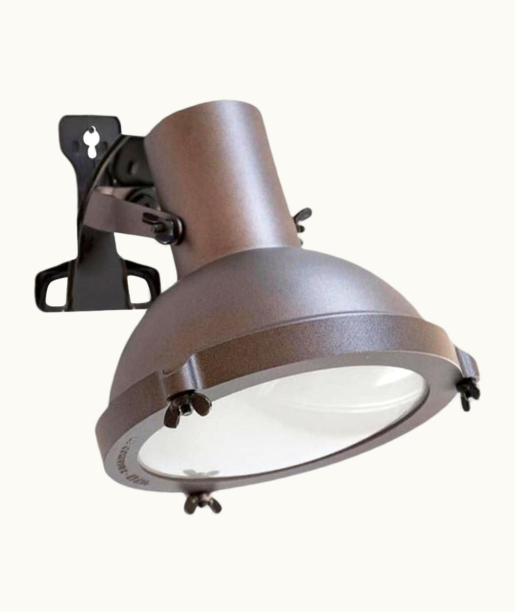 Le Corbusier 'Projecteur 165 Pincer Clip' Table Lamp For Nemo In Moka