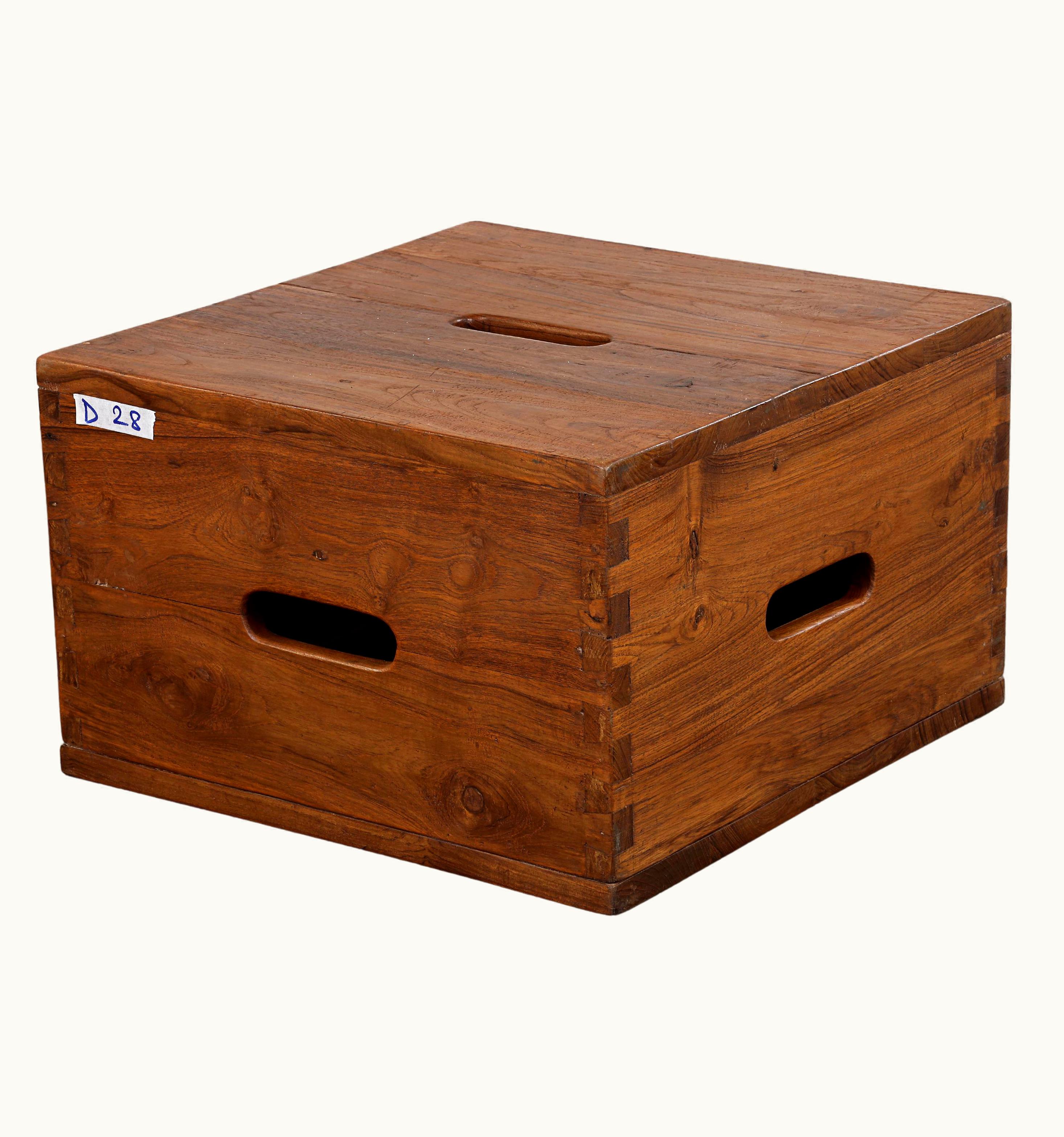 Le Corbusier Le Corbusier LC, 14 Box Stool / Authentic Mid-Century Modern Chandigarh