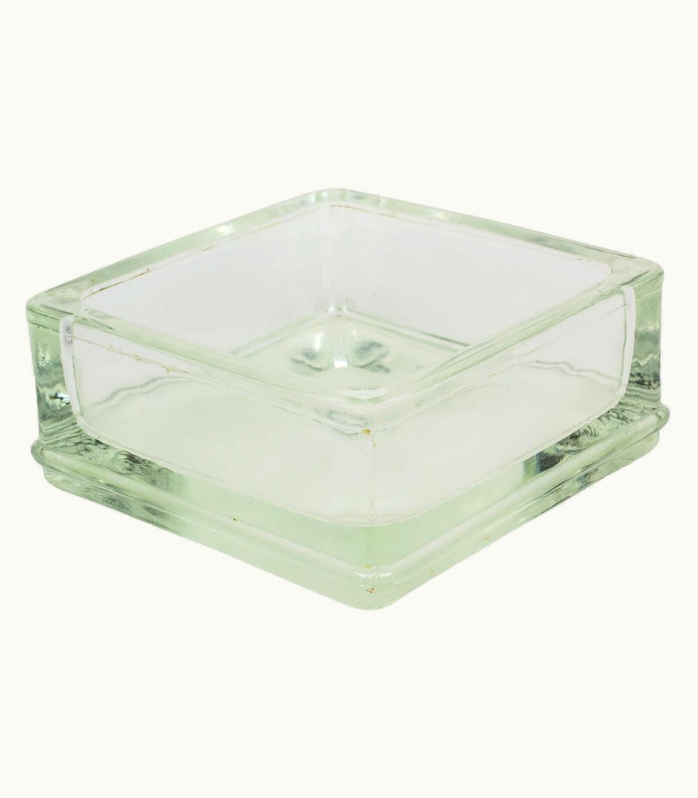 Le Corbusier Designed By Le Corbusier For Lumax Molded Glass Desk Accessory Ashtray Catchall