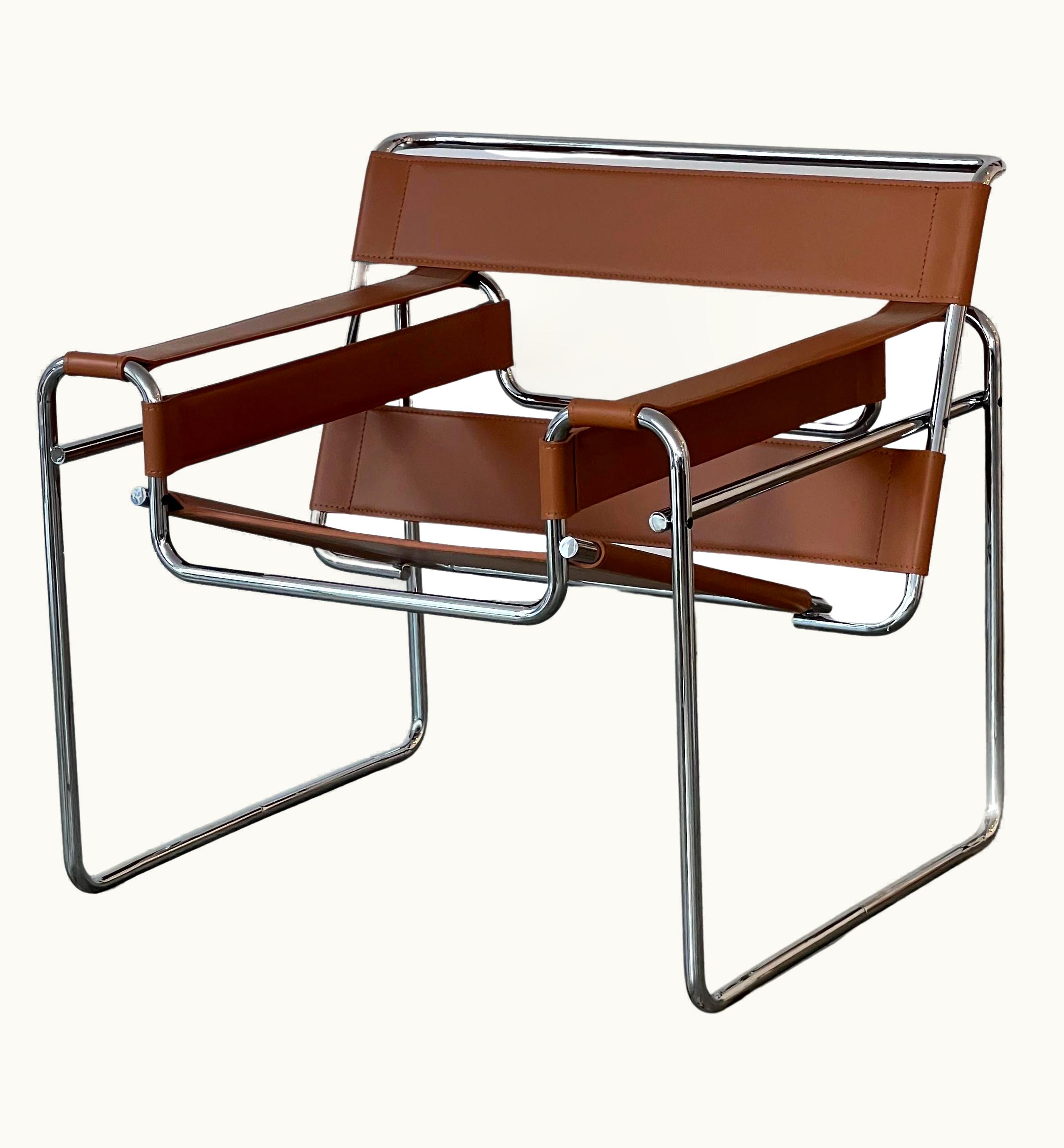 Marcel Breuer Marcel Breuer B3 Wassily Armchair By Marcel Breuer Edition Gavina, Italy, 1960