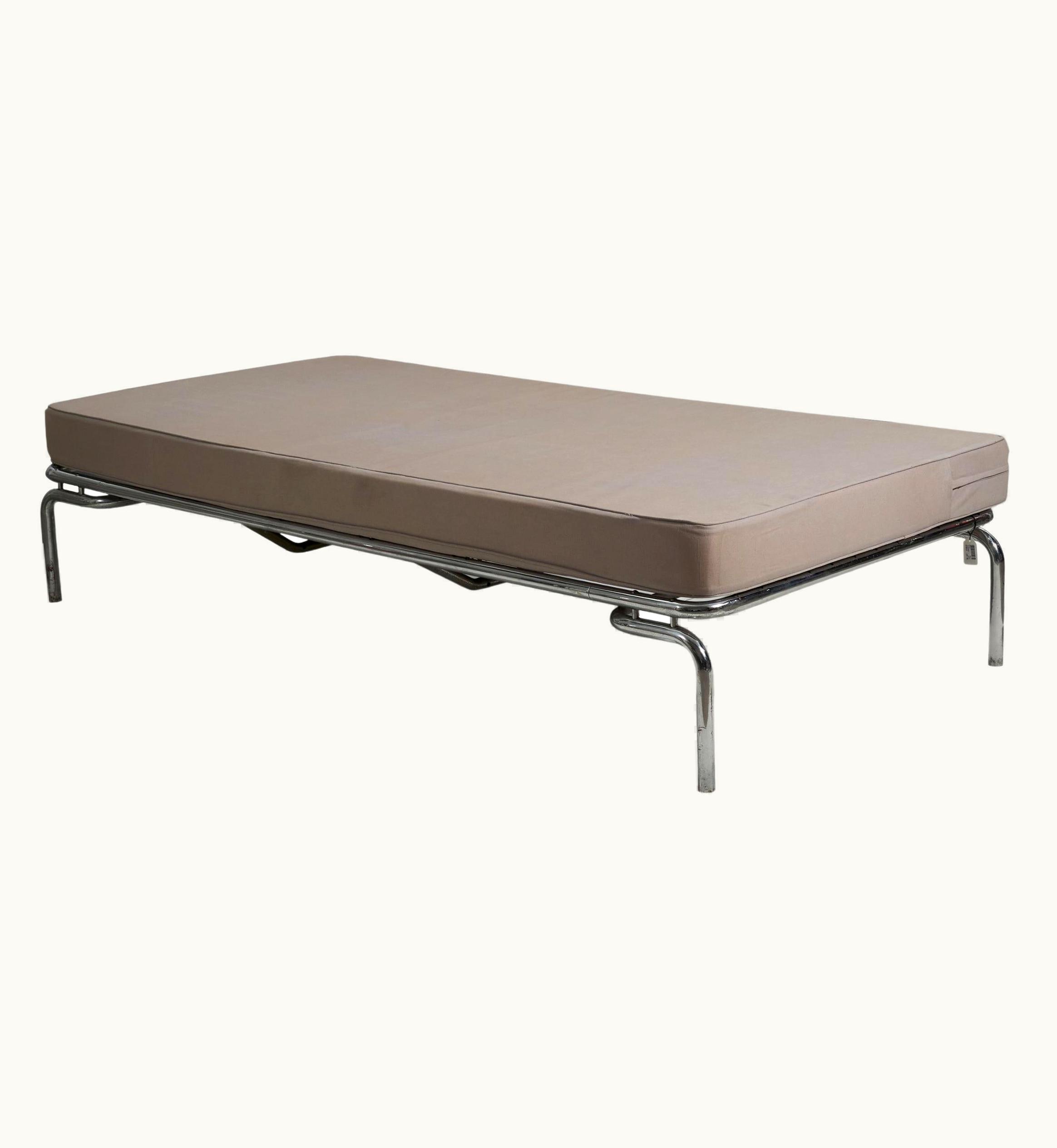 Marcel Breuer Marcel Breuer, Daybed, Steel, Fabric, Hungary, C. 1940