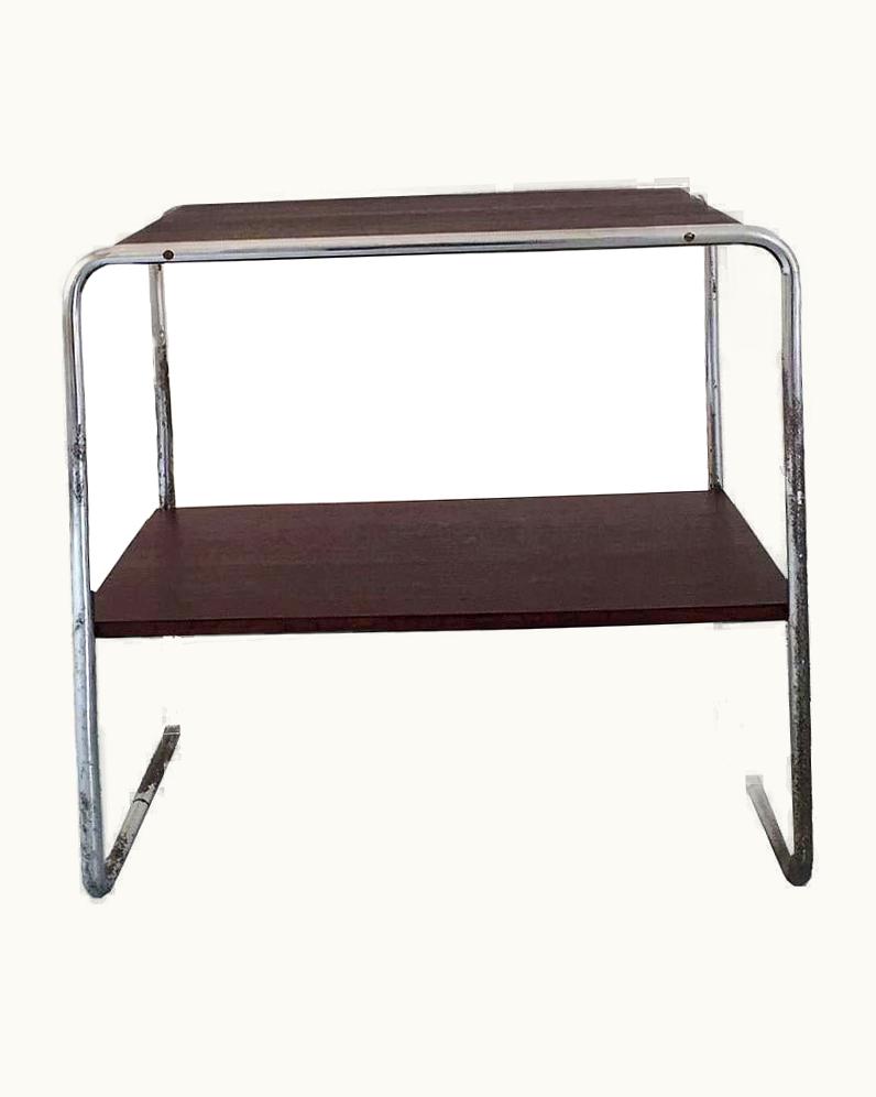 Marcel Breuer Marcel Breuer For Thonet Model B12 Bauhaus Console Table, 1930s