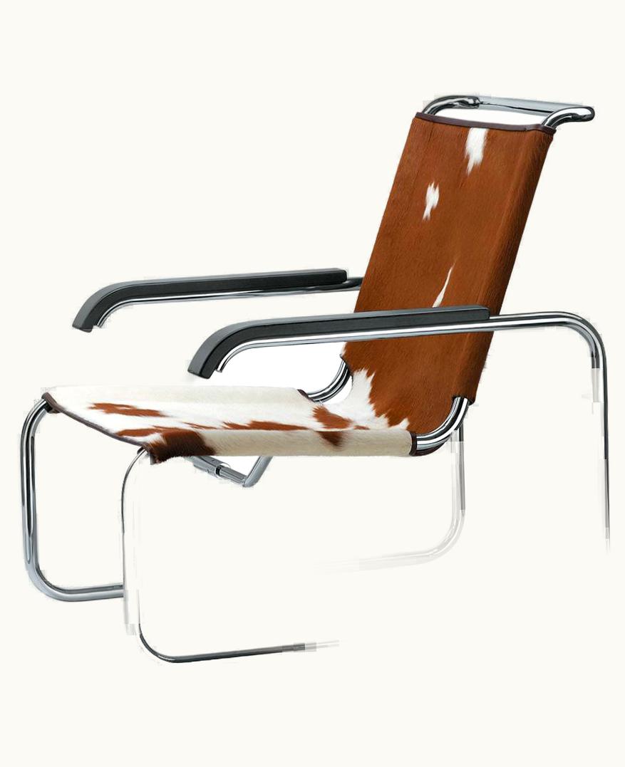 Marcel Breuer S 35 Cantilever Cow Hide Lounge Armchair Designed By Marcel Breuer