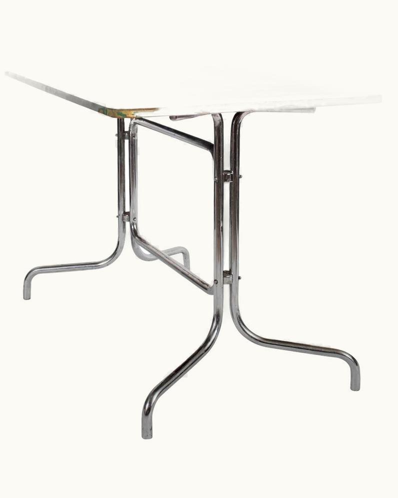 Marcel Breuer Extremely Rare Bauhaus Table By Marcel Breuer For Mücke & Melder