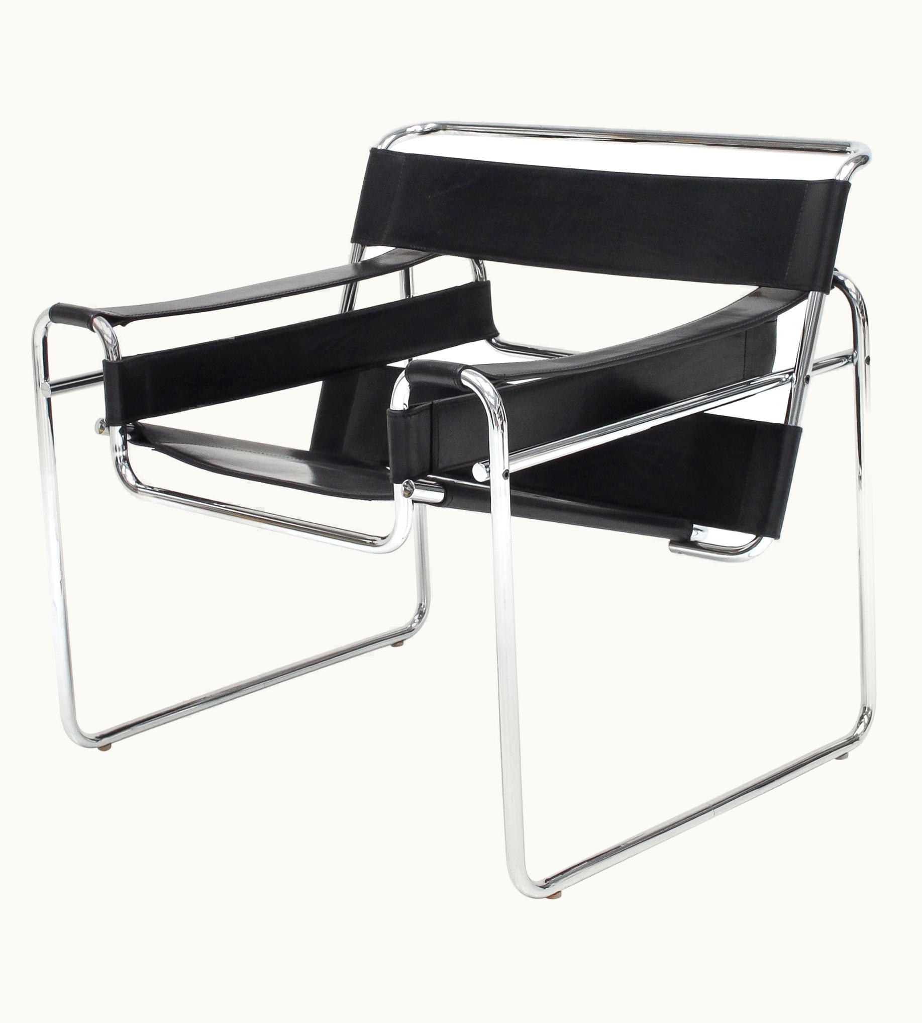 Marcel Breuer Marcel Breuer 'Wassily' Chair, Gavina, 1960s 'Authentic, Stamped'