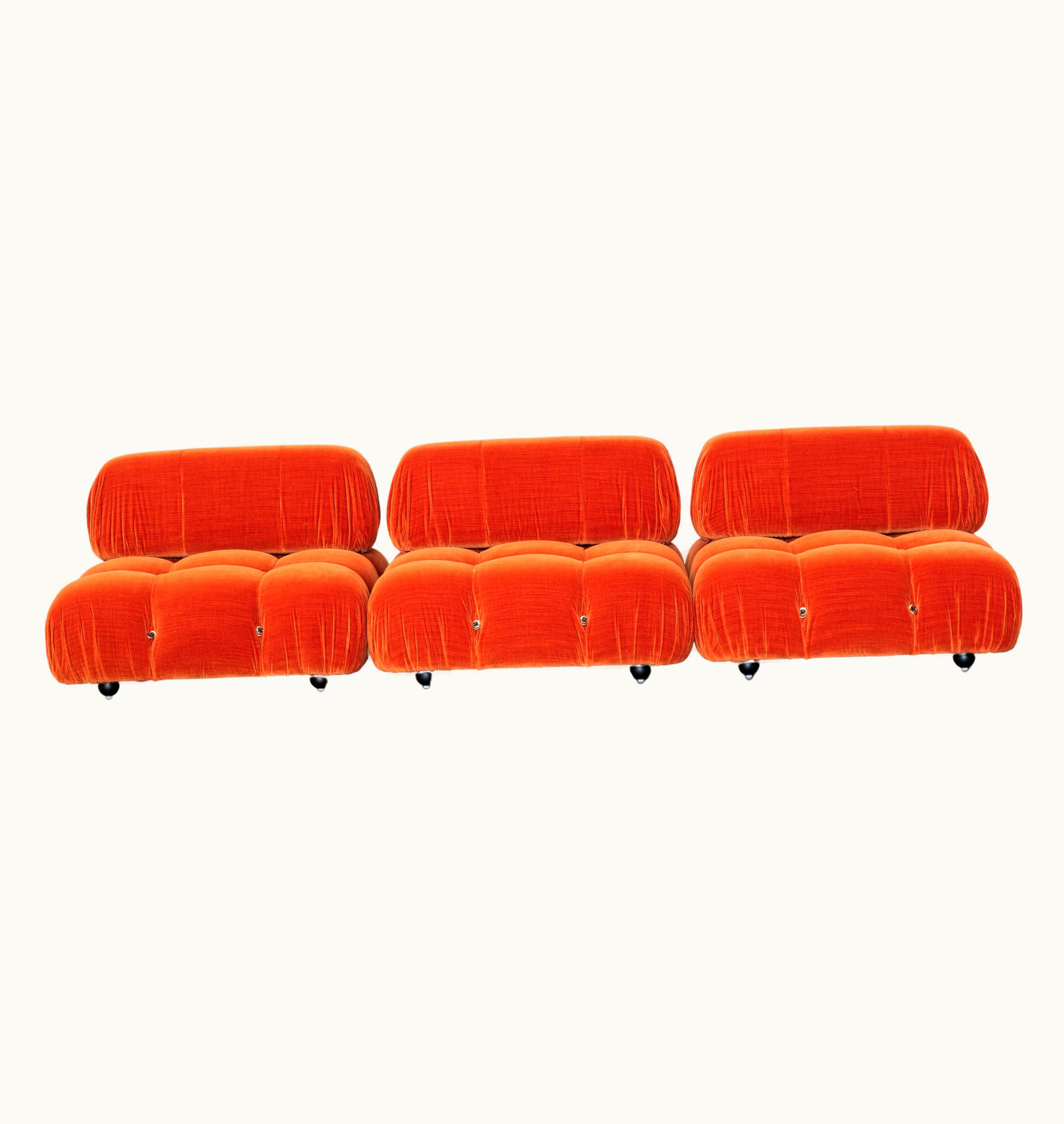 Mario Bellini Mario Bellini, Camaleonda Modular Sofa, C&B, 1970s, Mid-Century Modern