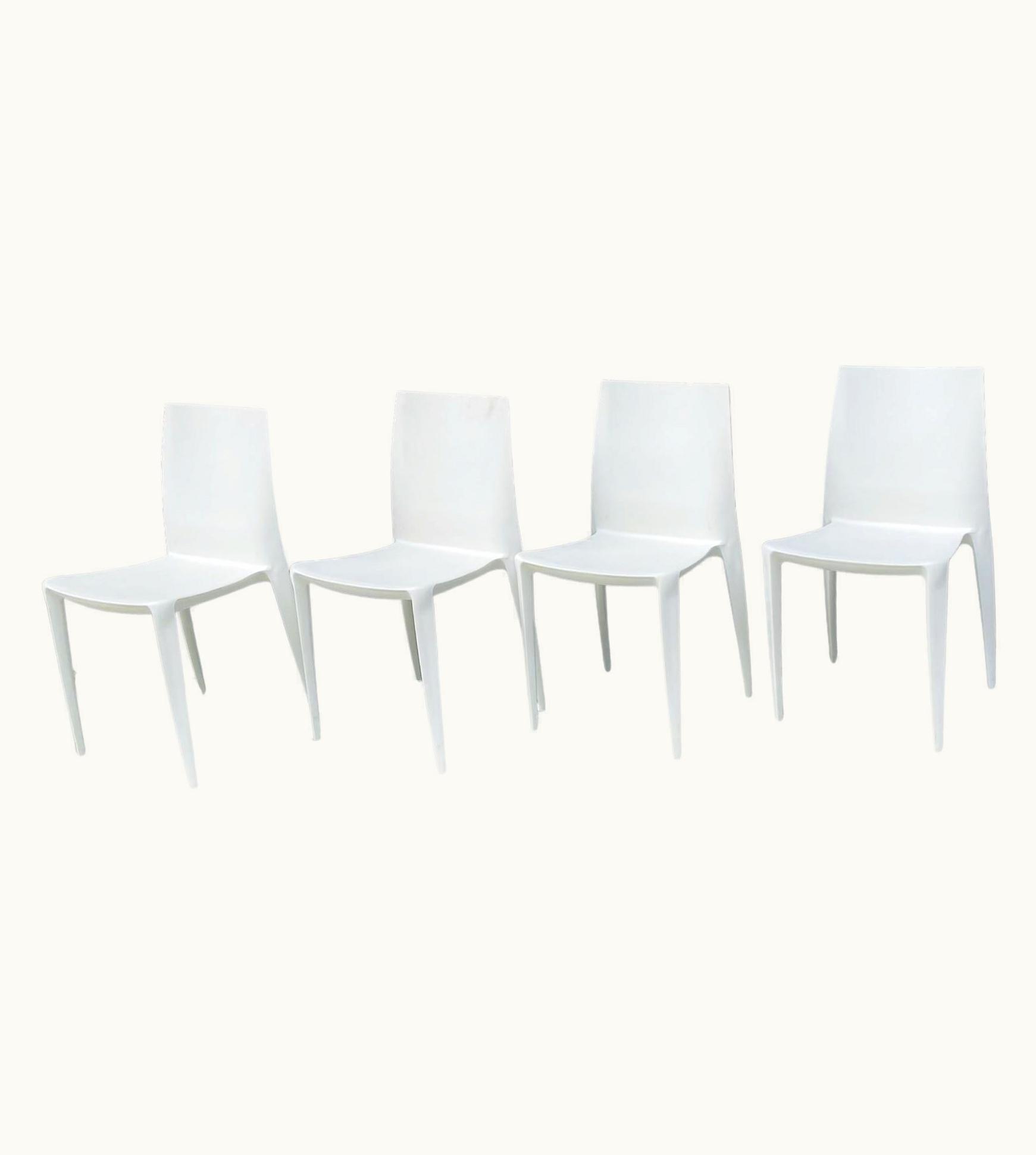 Mario Bellini Mario Bellini Set Of 4 Chairs By Mario Bellini For Heller