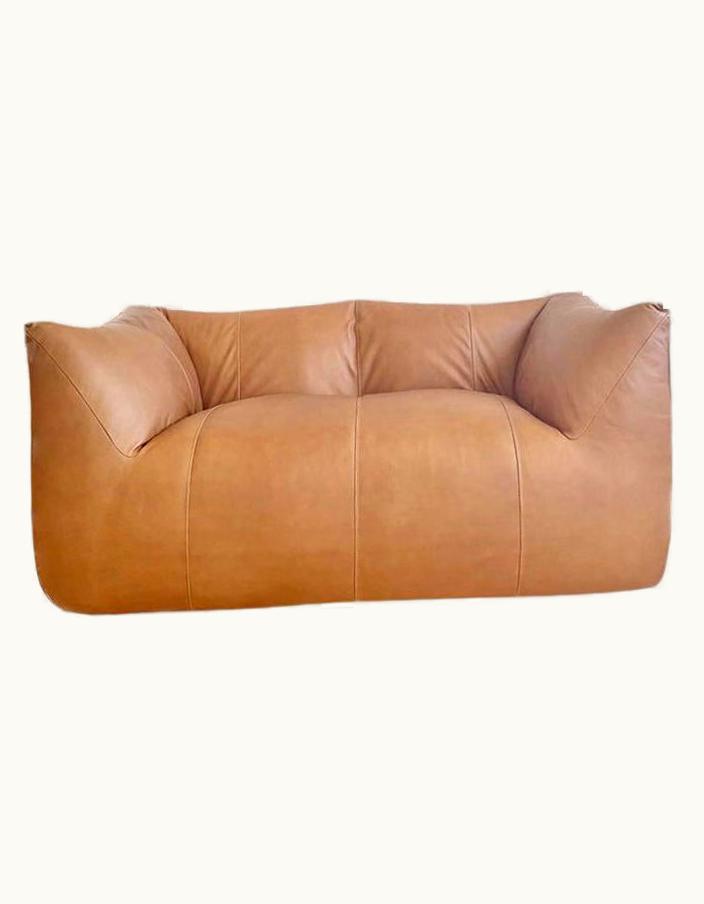 Mario Bellini Mario Bellini Leather Le Bambole Sofa Designed By Mario Bellini For B&B Italia 1980s