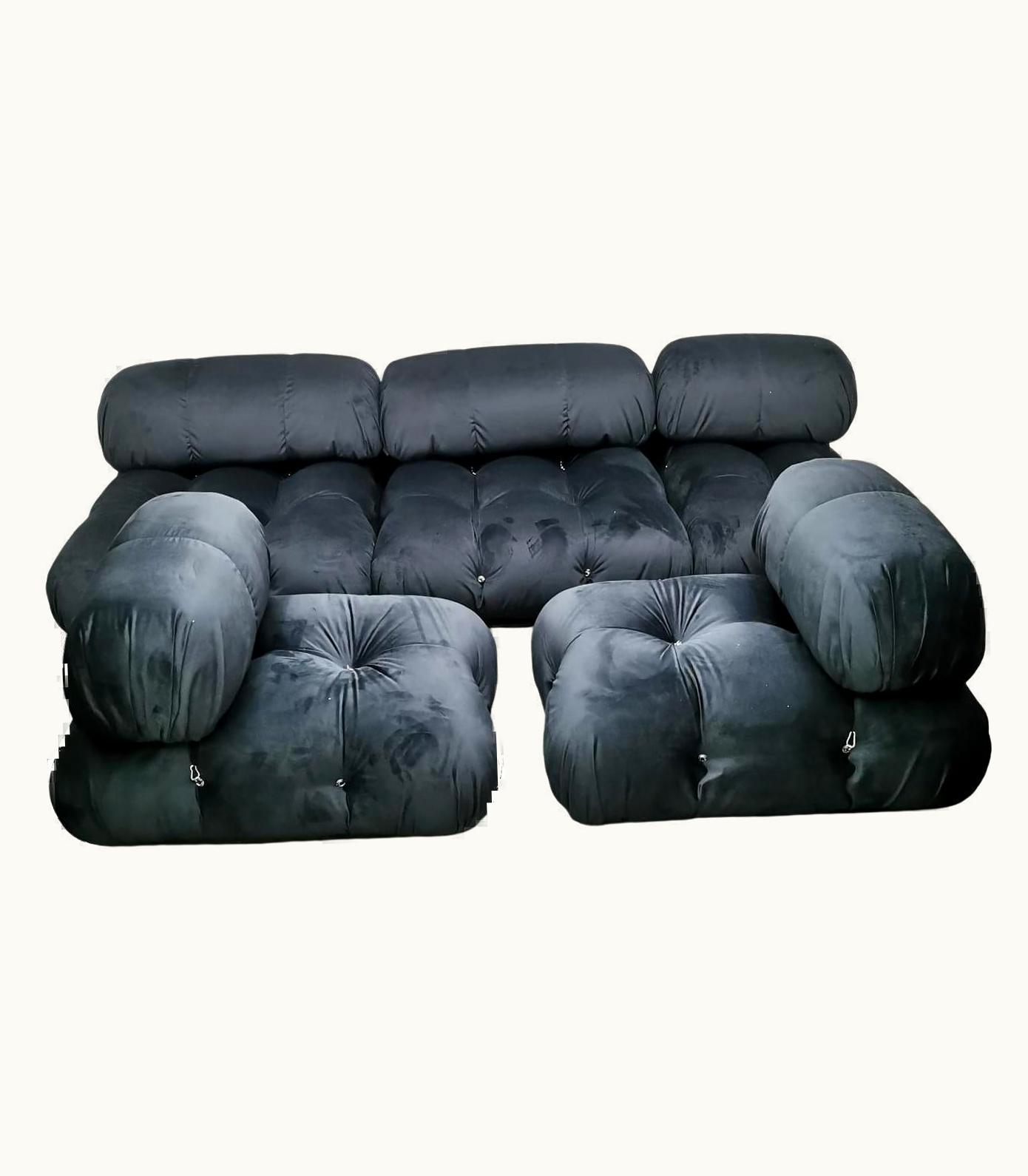 Mario Bellini Mario Bellini Camaleonda, Mario Belllini, C&B, B&B Night Blu Velvet