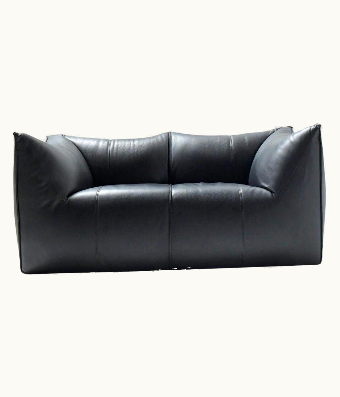 Mario Bellini Mario Bellini Mid-Century Modern Sofa Le Bambole By Mario Bellini For B&B Italia, Leather