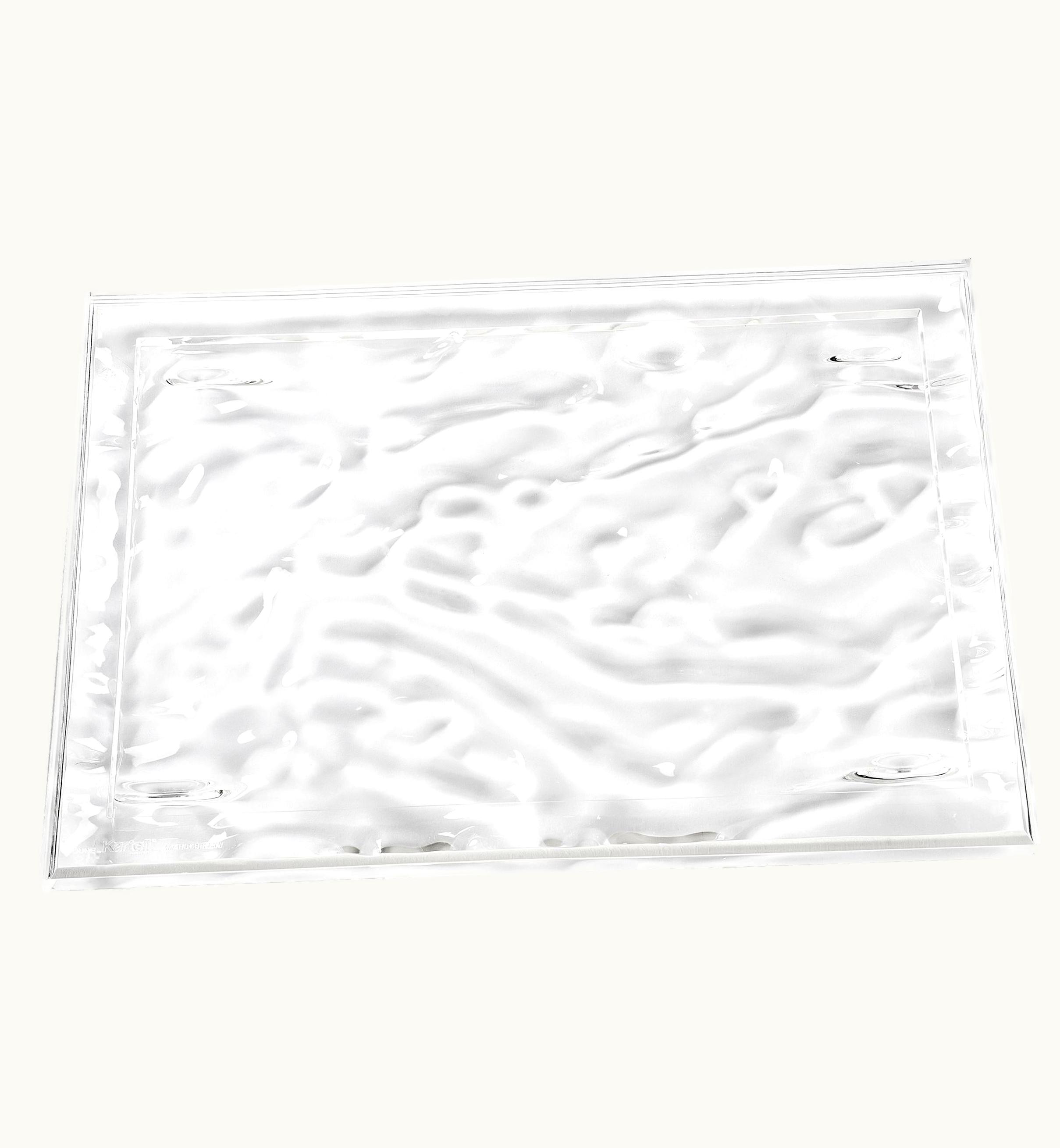 Mario Bellini Mario Bellini Set Of 4 Kartell Medium Dune Trays In Crystal By Mario Bellini