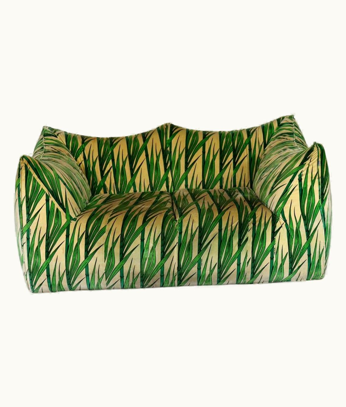 Mario Bellini Mario Bellini Limited Edition Le Bambole 2-Seater Sofa By Mario Bellini, 1980s