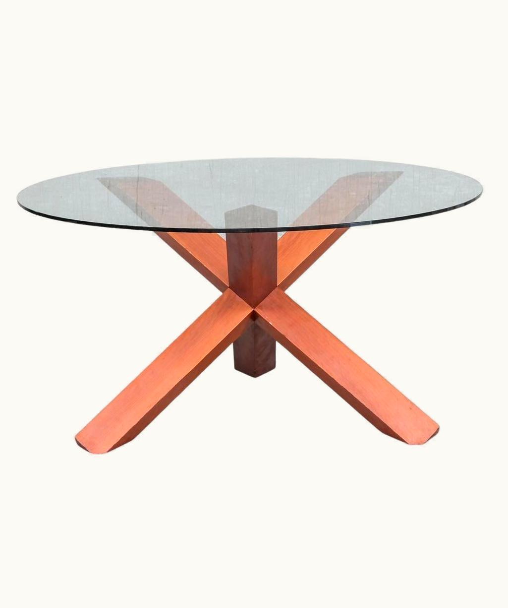 Mario Bellini Mario Bellini Mid-Century Italian La Rotonda Dining Table By Mario Bellini For Cassina