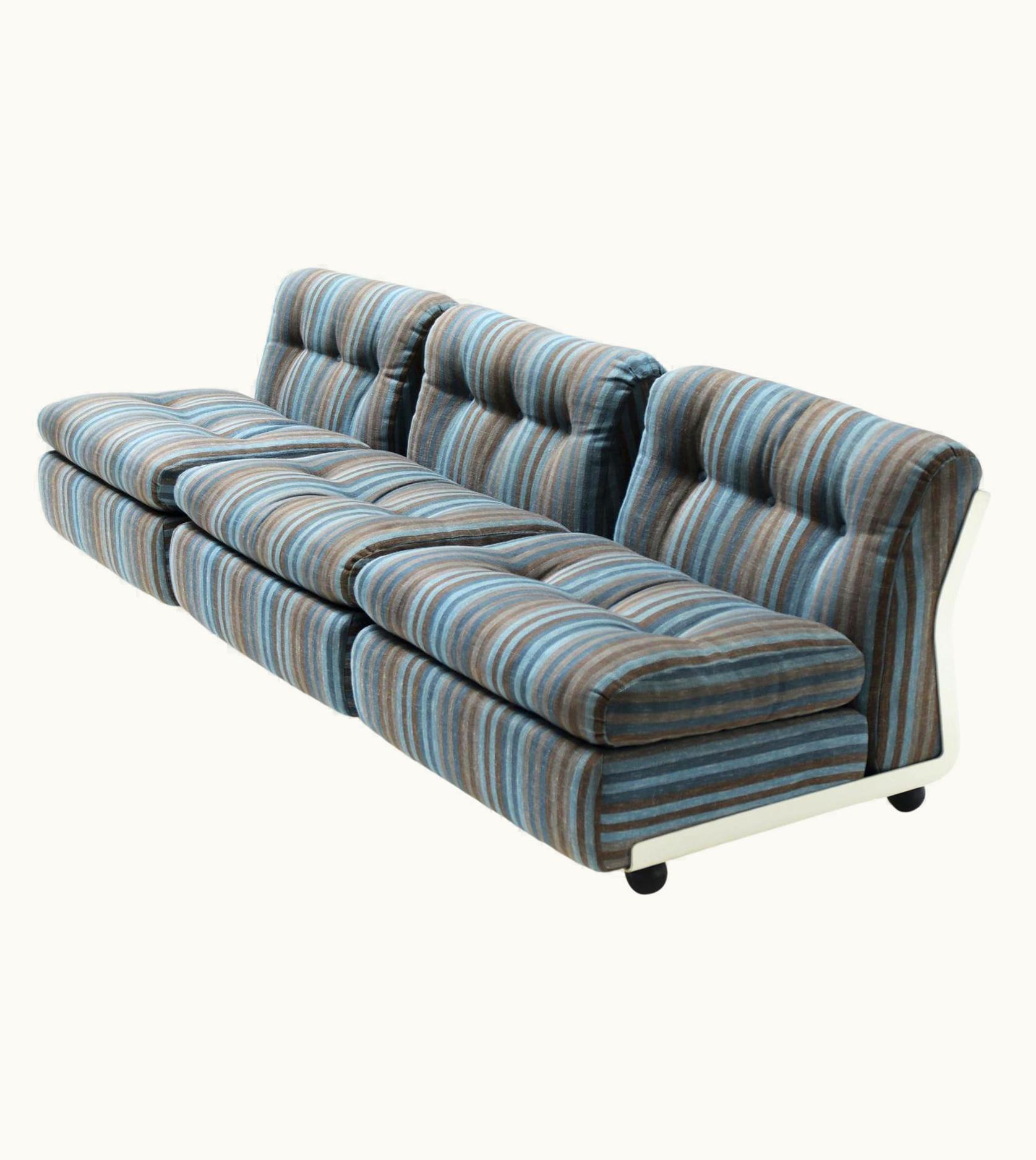 Mario Bellini Mario Bellini Amante Chairs By Mario Bellini For B & B Italia, Original Fabric