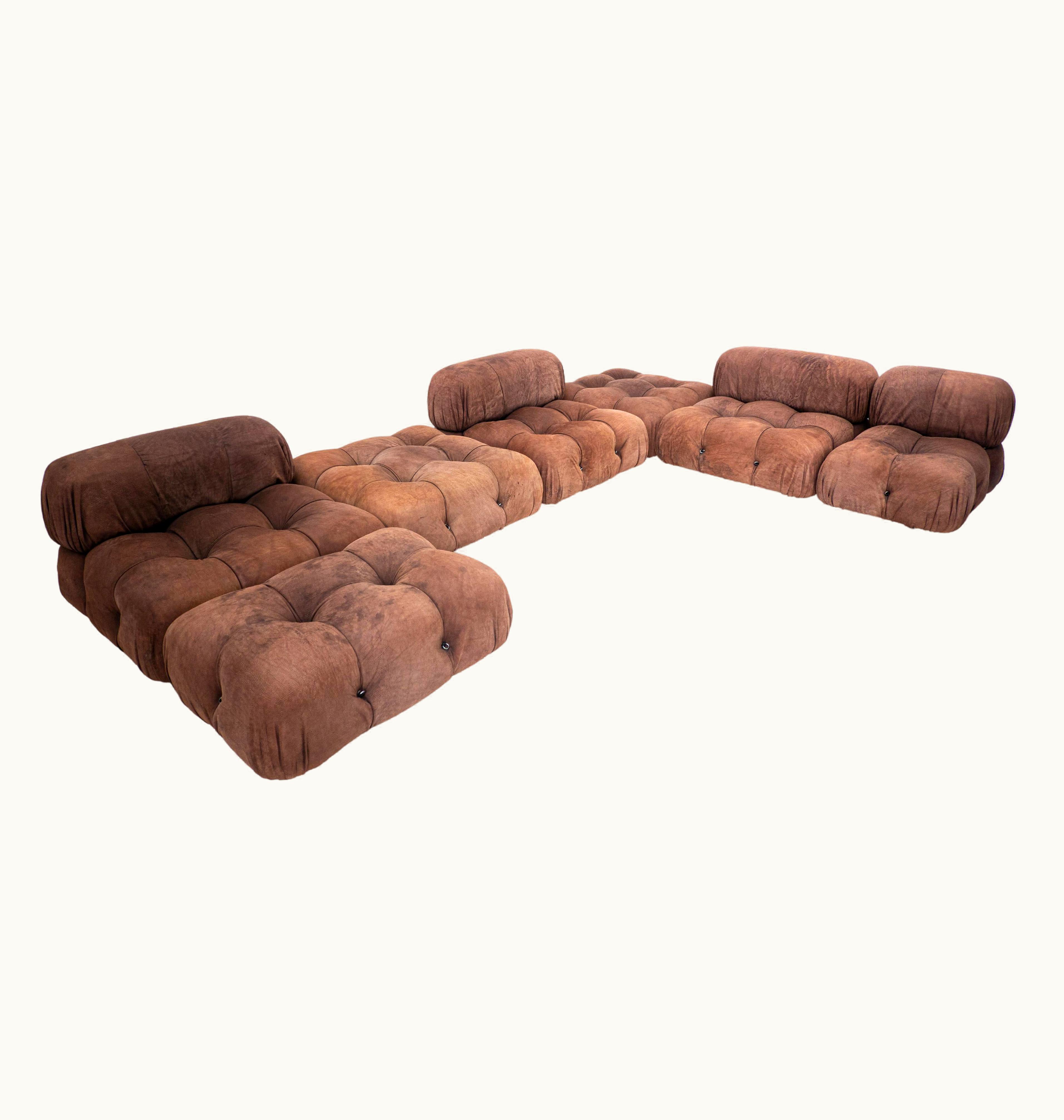 Mario Bellini Mario Bellini Camaleonda Sofa By Mario Bellini For B&B Italia, 1970s, Original Upholstery