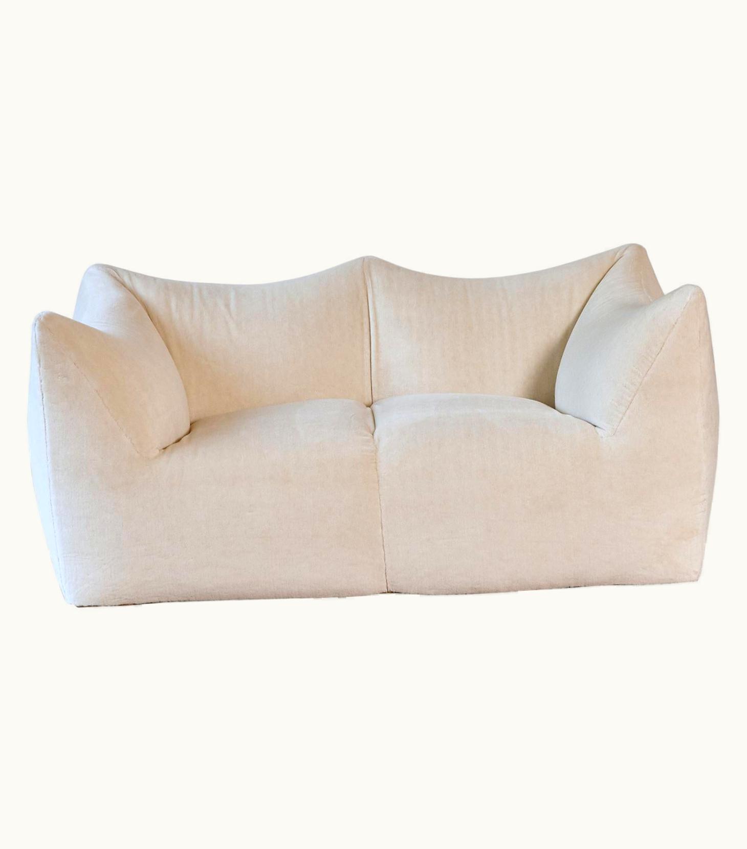 Mario Bellini Mario Bellini Le Bambole Sofa, Upholstered In Alpaca, B&B Italia, 1970s UZ0193657
