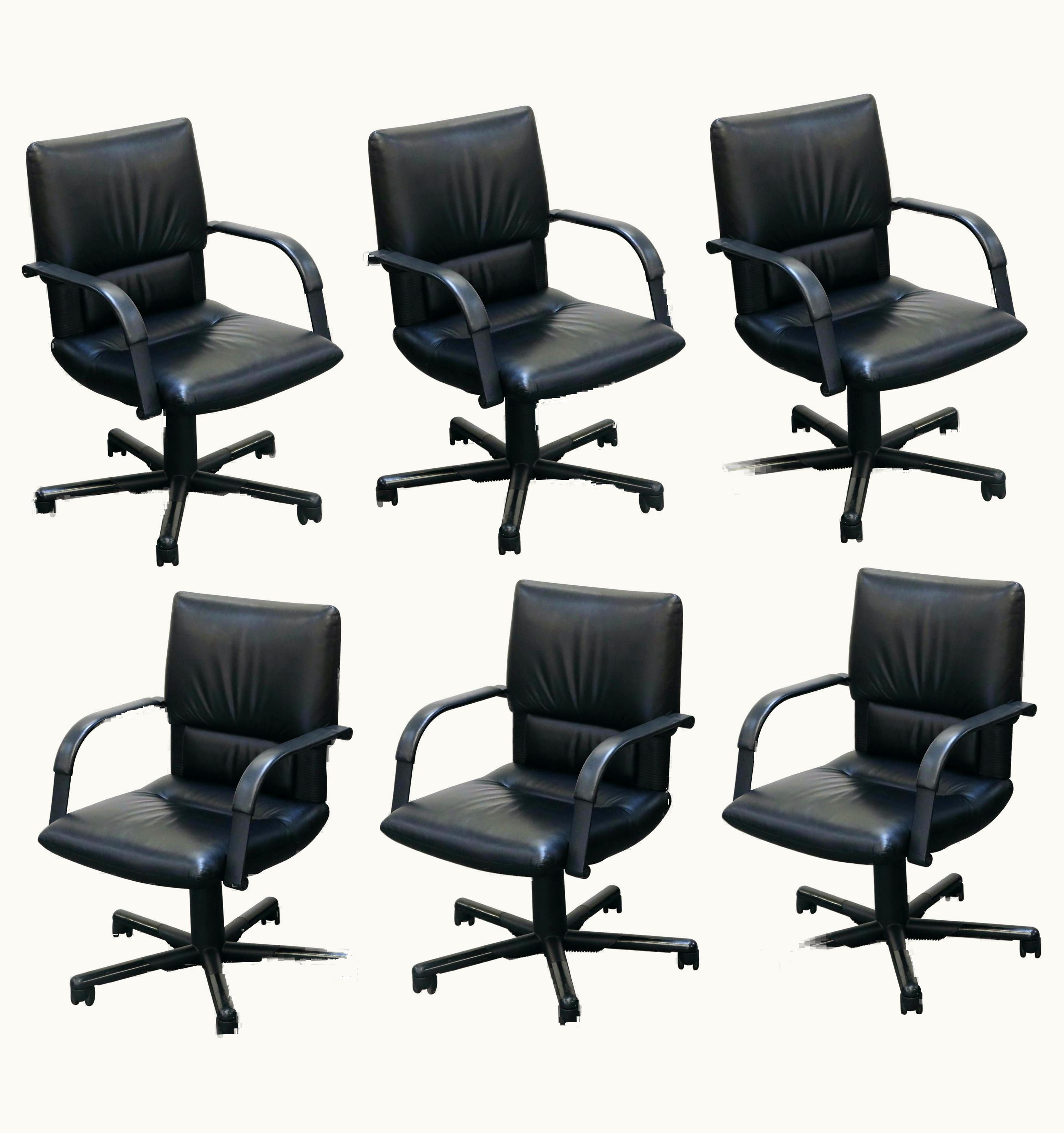 Mario Bellini Mario Bellini Post-Modern Executive Desk Chair For VItra, Signed And Dated 1992