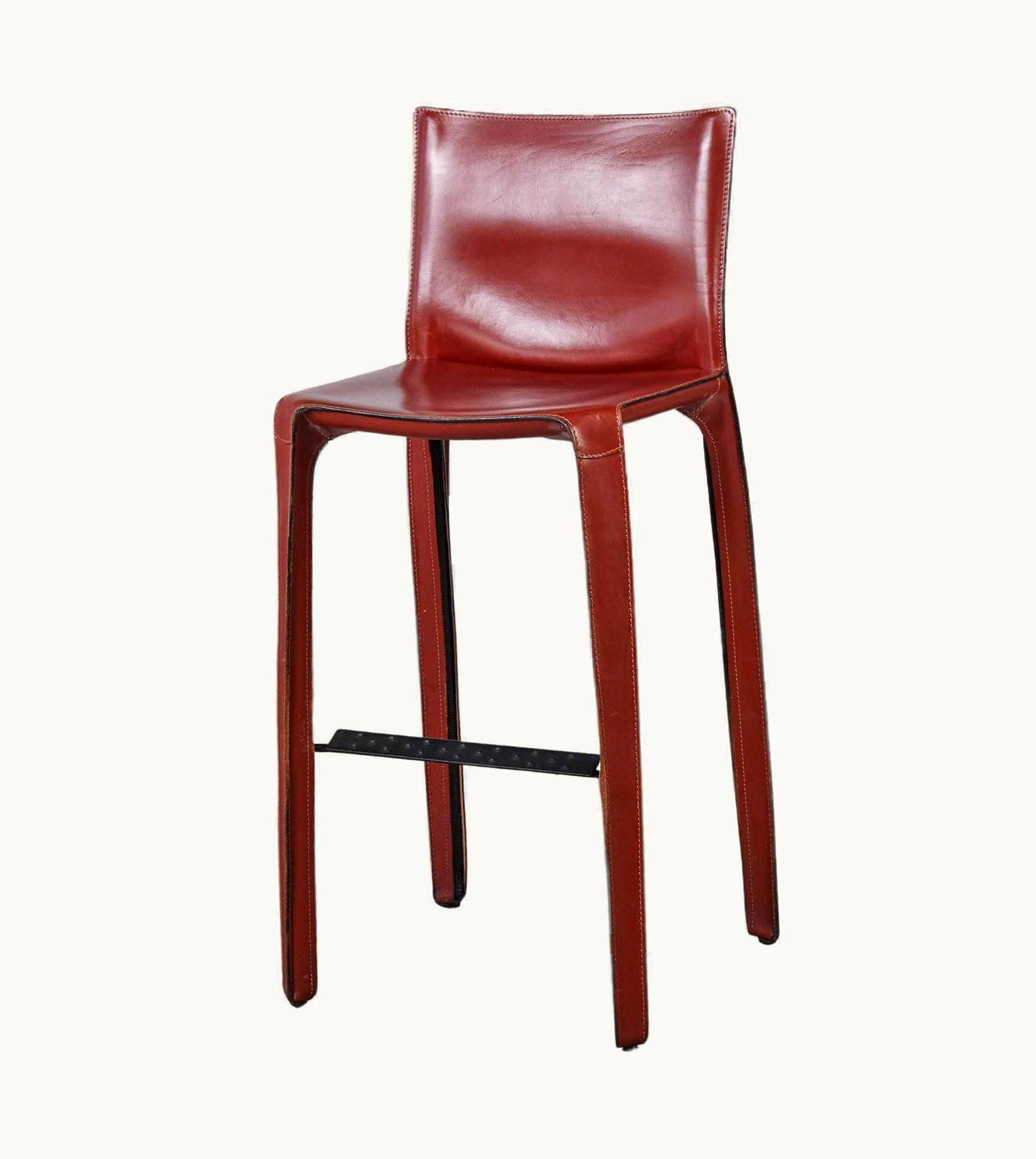 Mario Bellini Mario Bellini Cab Bar Stool For Cassina