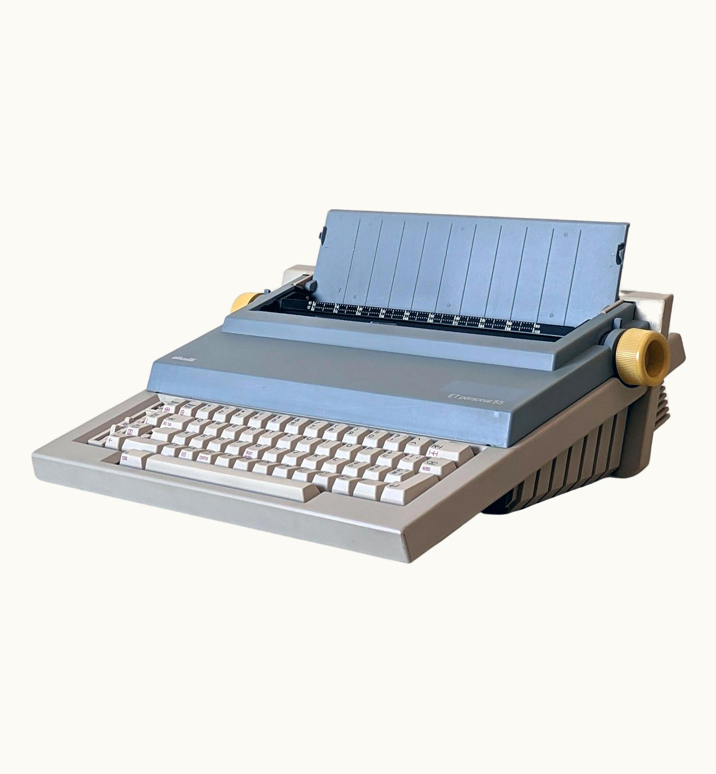 Mario Bellini Mario Bellini, ET Personal 55 Portable Typewriter For Olivetti 1985-86