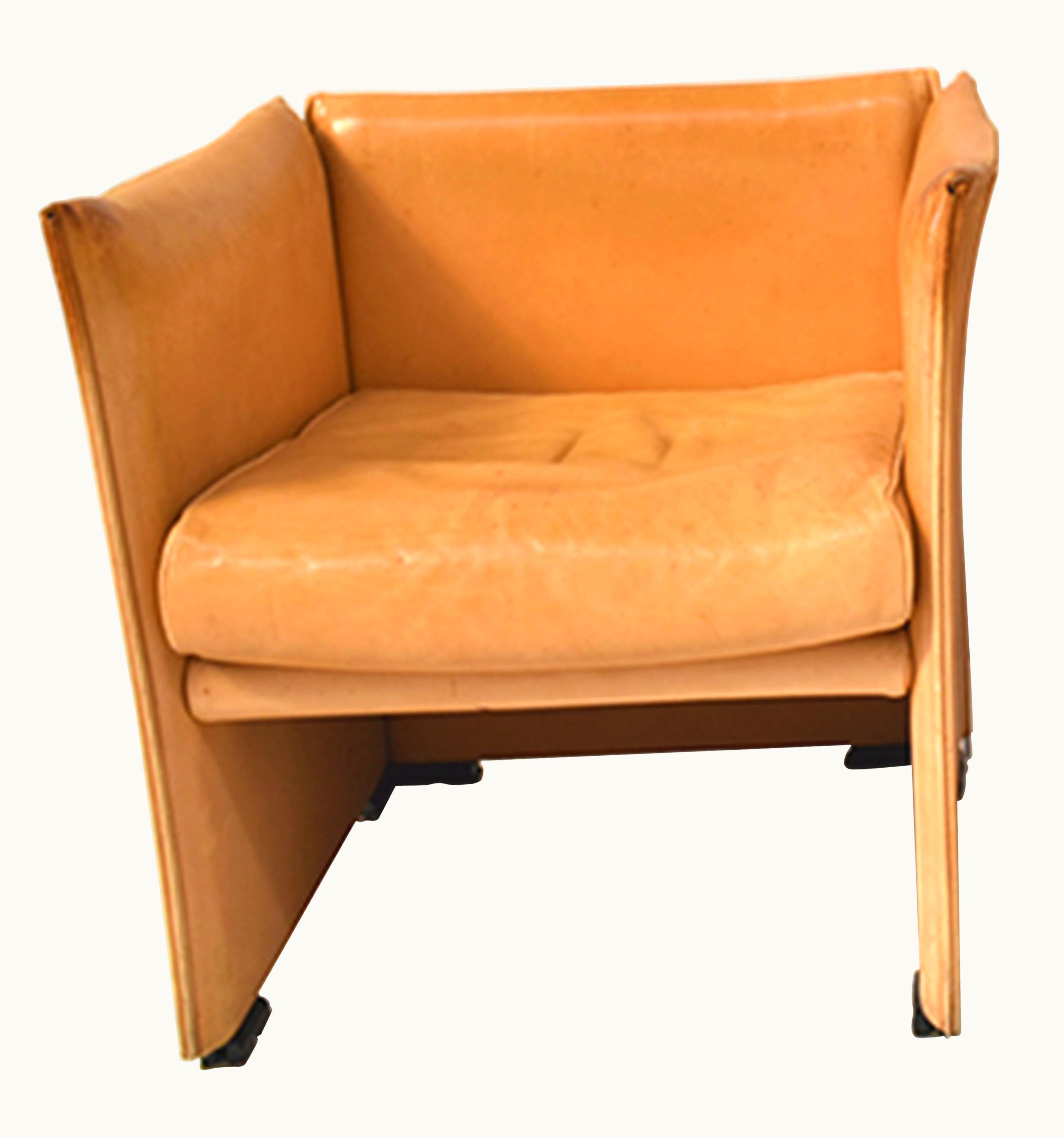 Mario Bellini Mario Bellini Mid-Century Modern Italian 1970 Armchair Design By Mario Bellini For Cassina