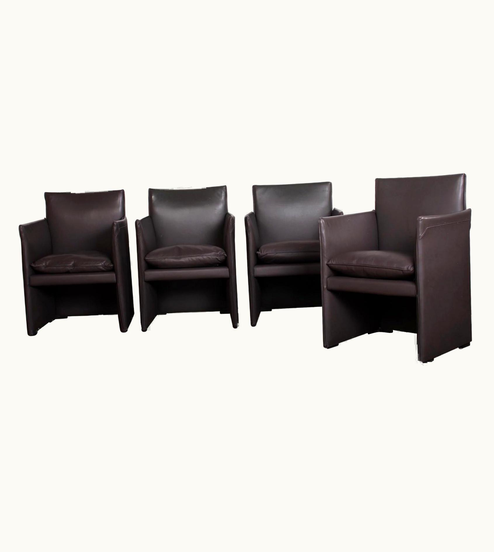 Mario Bellini Mario Bellini Four Break Chairs By Mario Bellini For Cassina