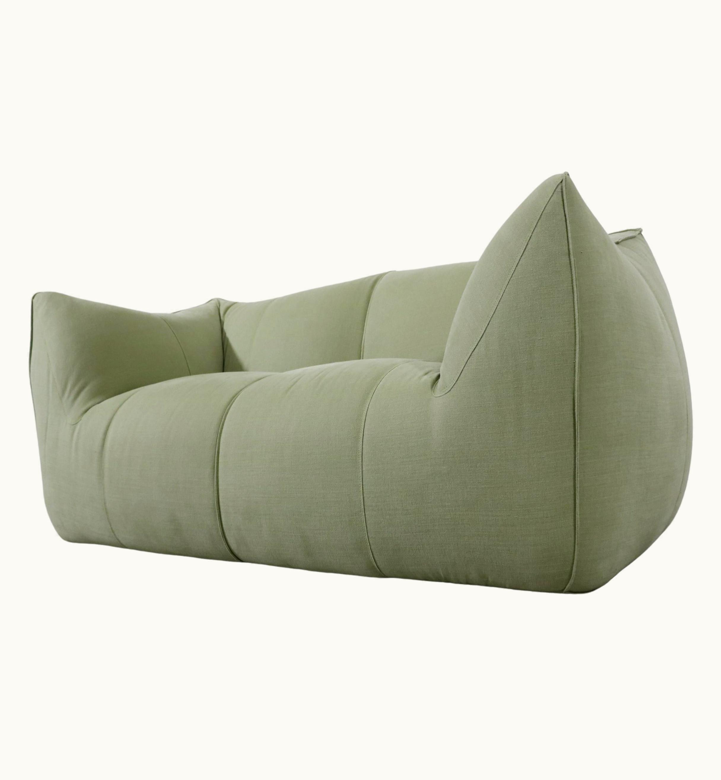 Mario Bellini Mario Bellini Sofa Model 'Le Bambole' For B&B Italia In Fabric Green