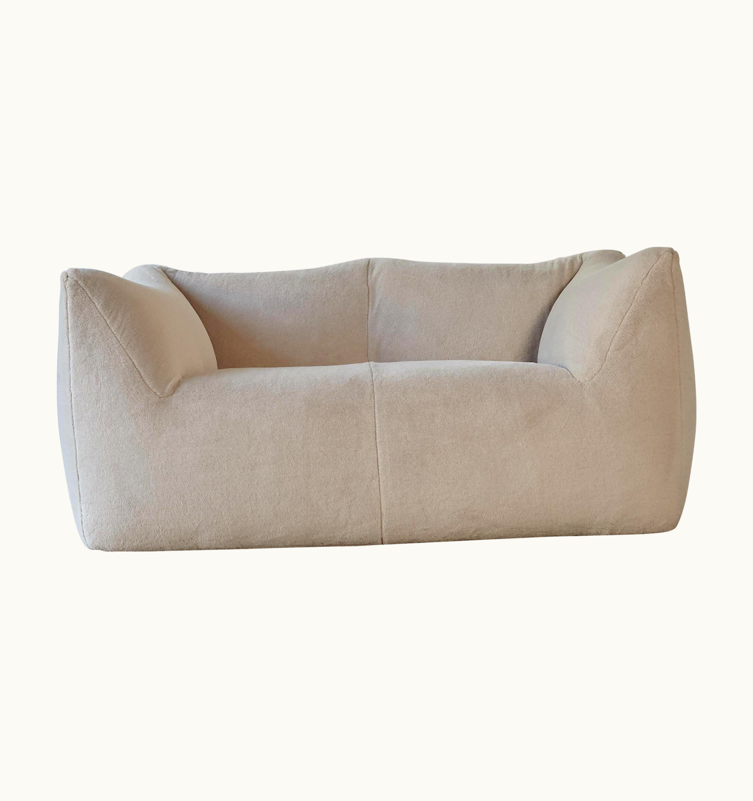 Mario Bellini Mario Bellini Le Bambole Sofa, Upholstered In Alpaca, B&B Italia, 1970s UZ0193811