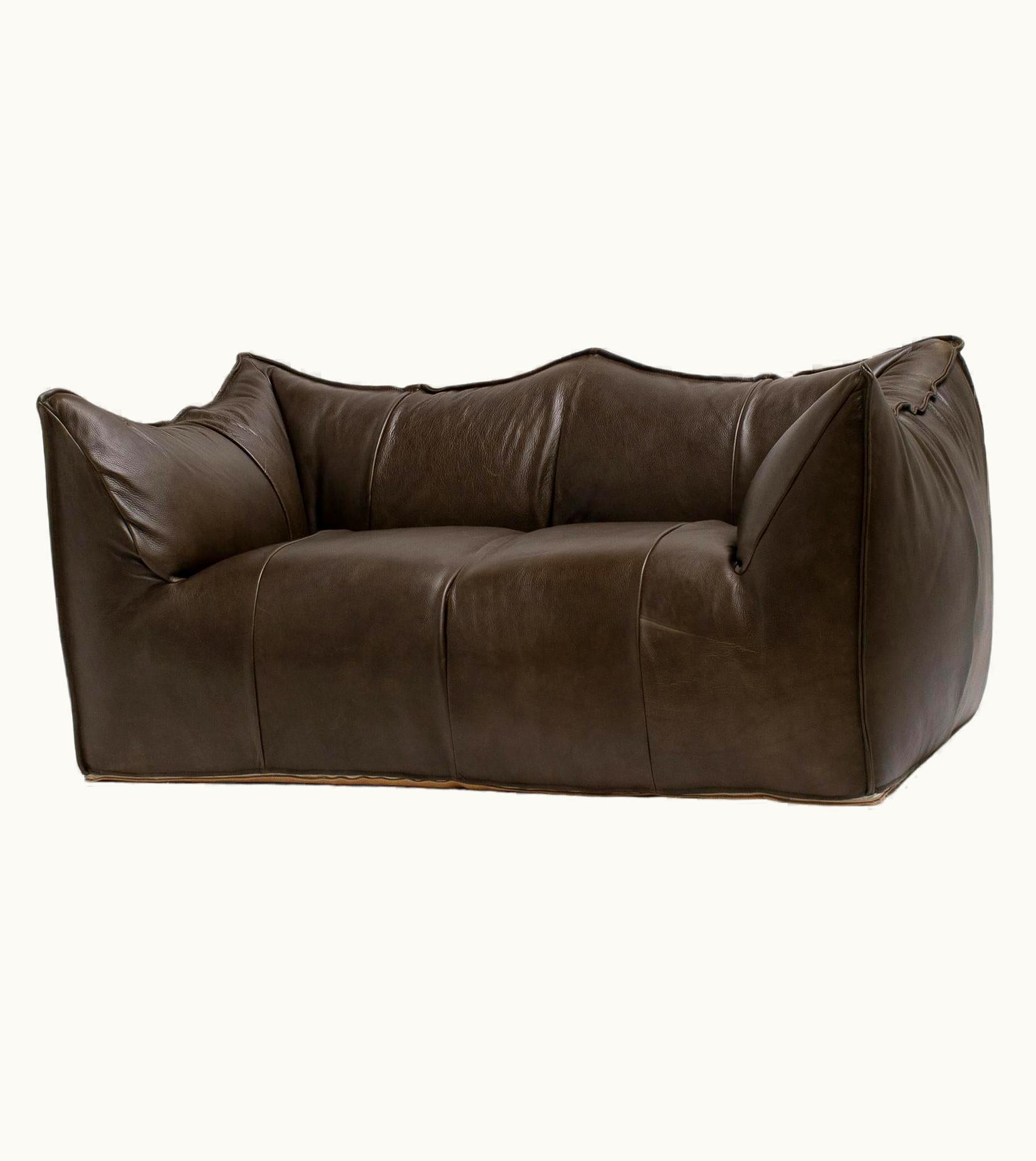 Mario Bellini Mario Bellini Le Bambole Two-Seater Sofa By Mario Bellini For B&B Italia, 1970s