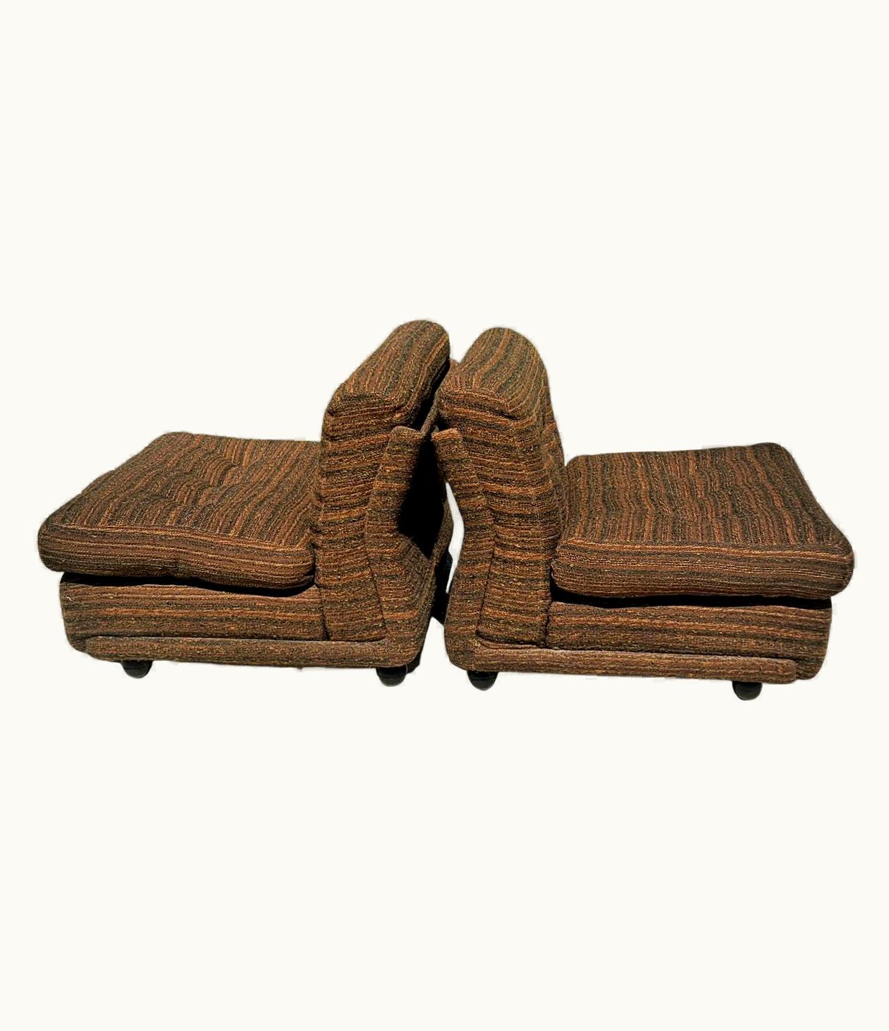 Mario Bellini Mario Bellini Amanta Italian Set Of Lounge Chairs By Mario Bellini