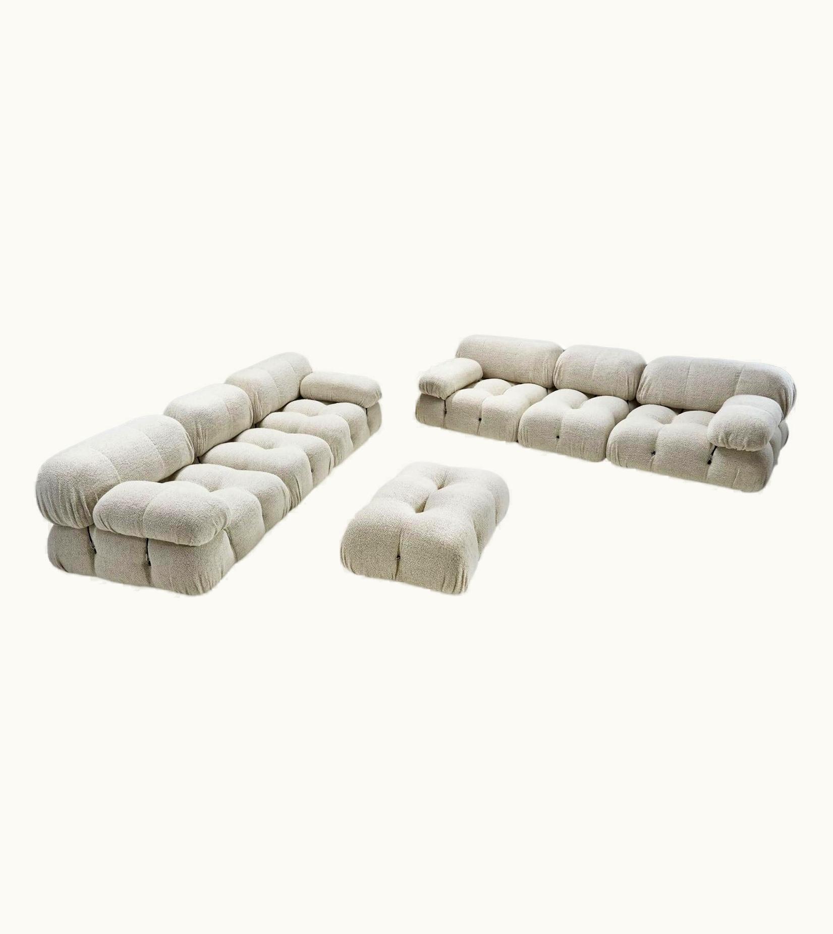 Mario Bellini Mario Bellini "Camaleonda" Modular Sofa In 7 Segments By Mario Bellini For B&B, Italy 1971