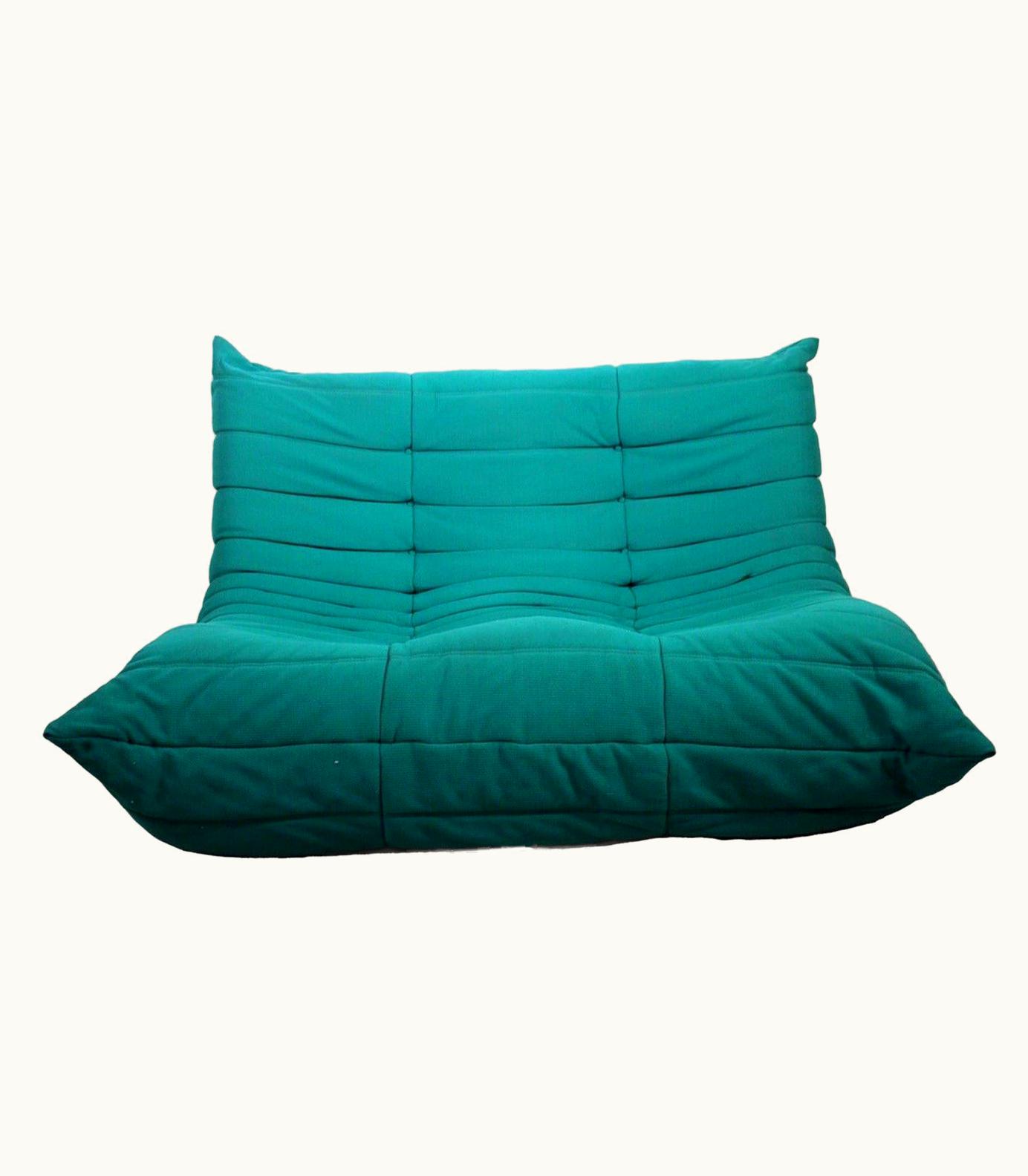 Michel Ducaroy Michel Ducaroy Contemporary Modern Green Togo Sofa By Michel Ducaroy By Ligne