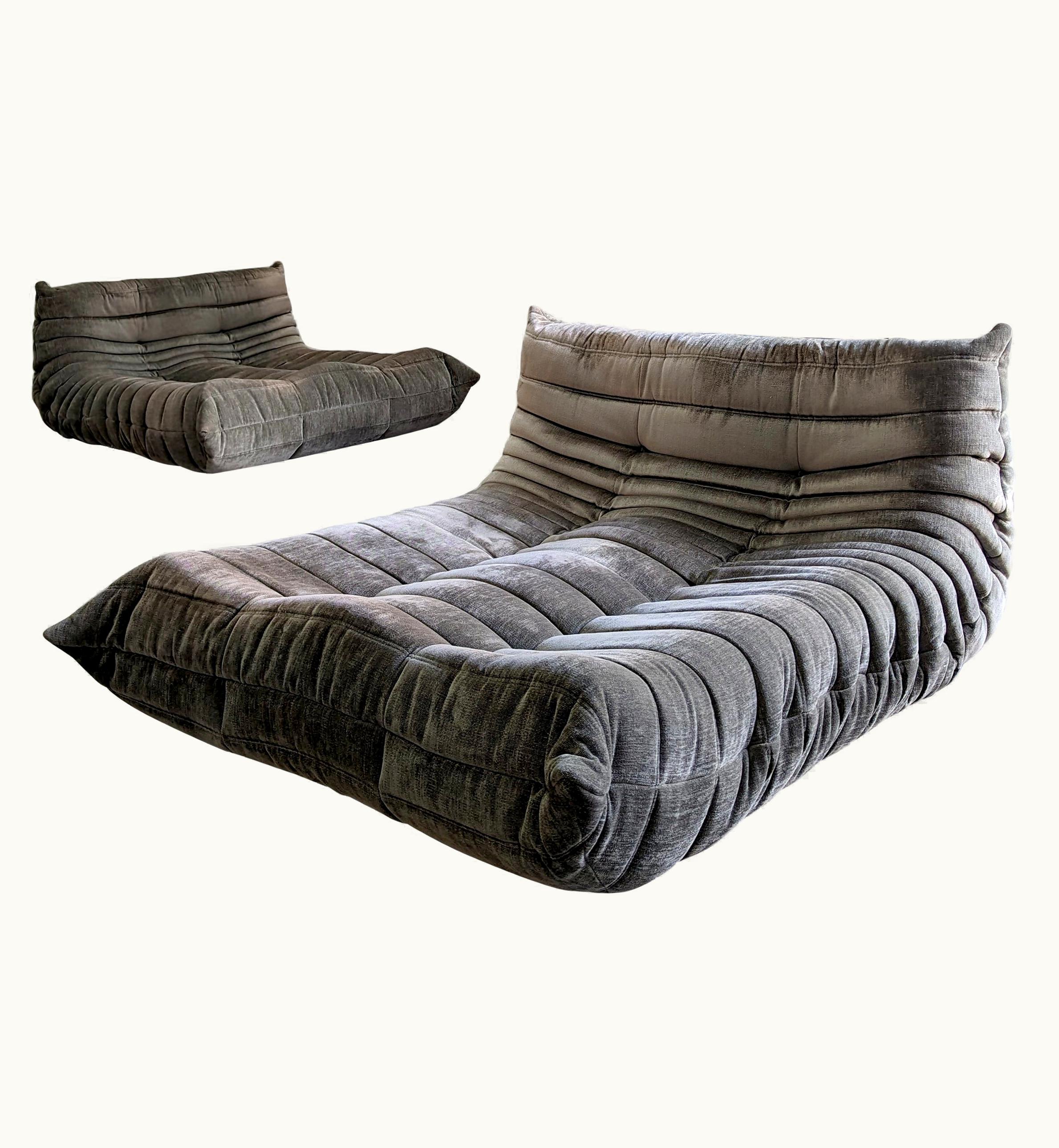 Michel Ducaroy Michel Ducaroy Pair Of Togo Lounges Sofas By Michel Ducaroy For Ligne Roset
