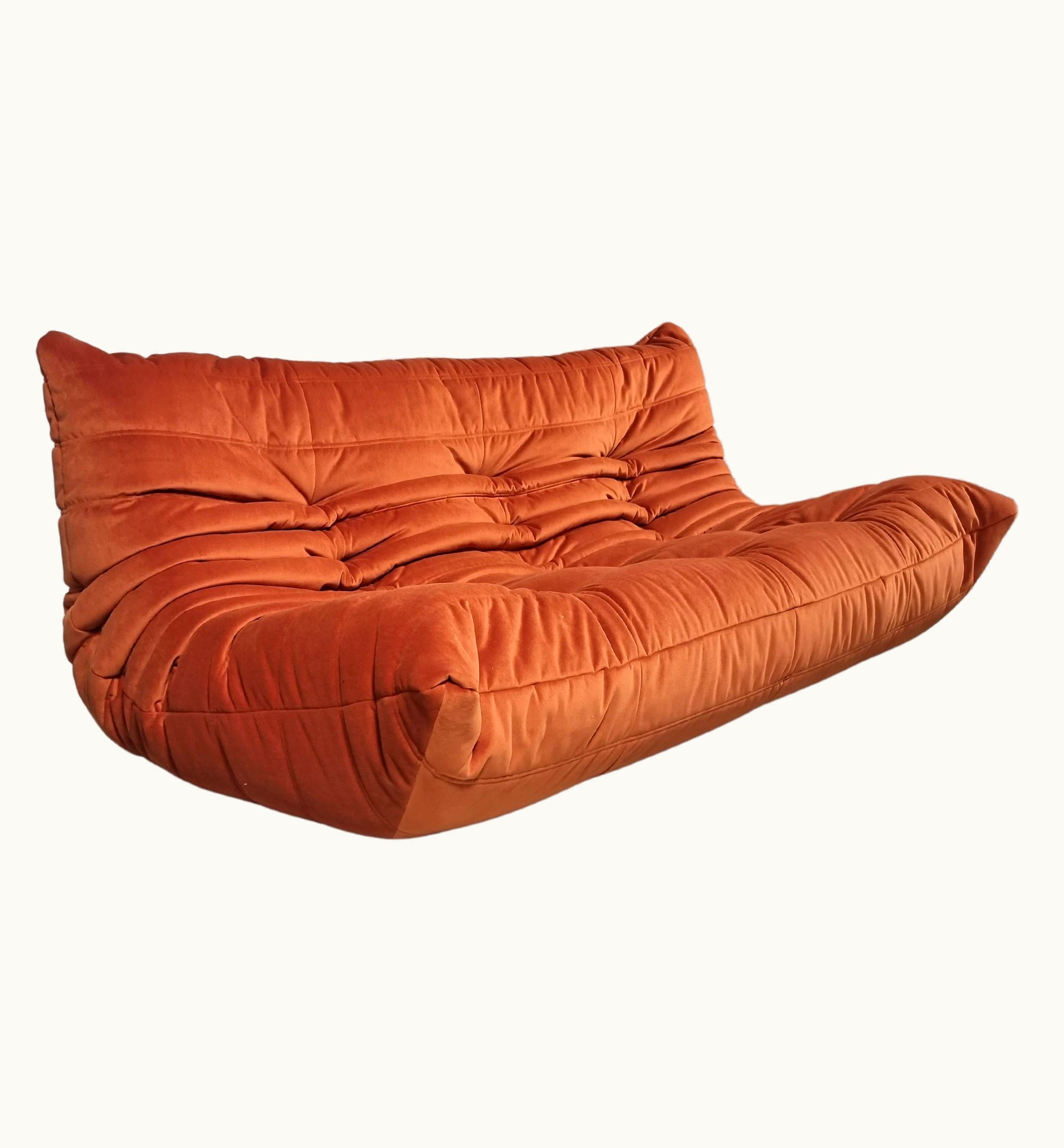 Michel Ducaroy Michel Ducaroy Togo 3-seater Sofa By Michel Ducaroy For Ligne Roset, 1970s