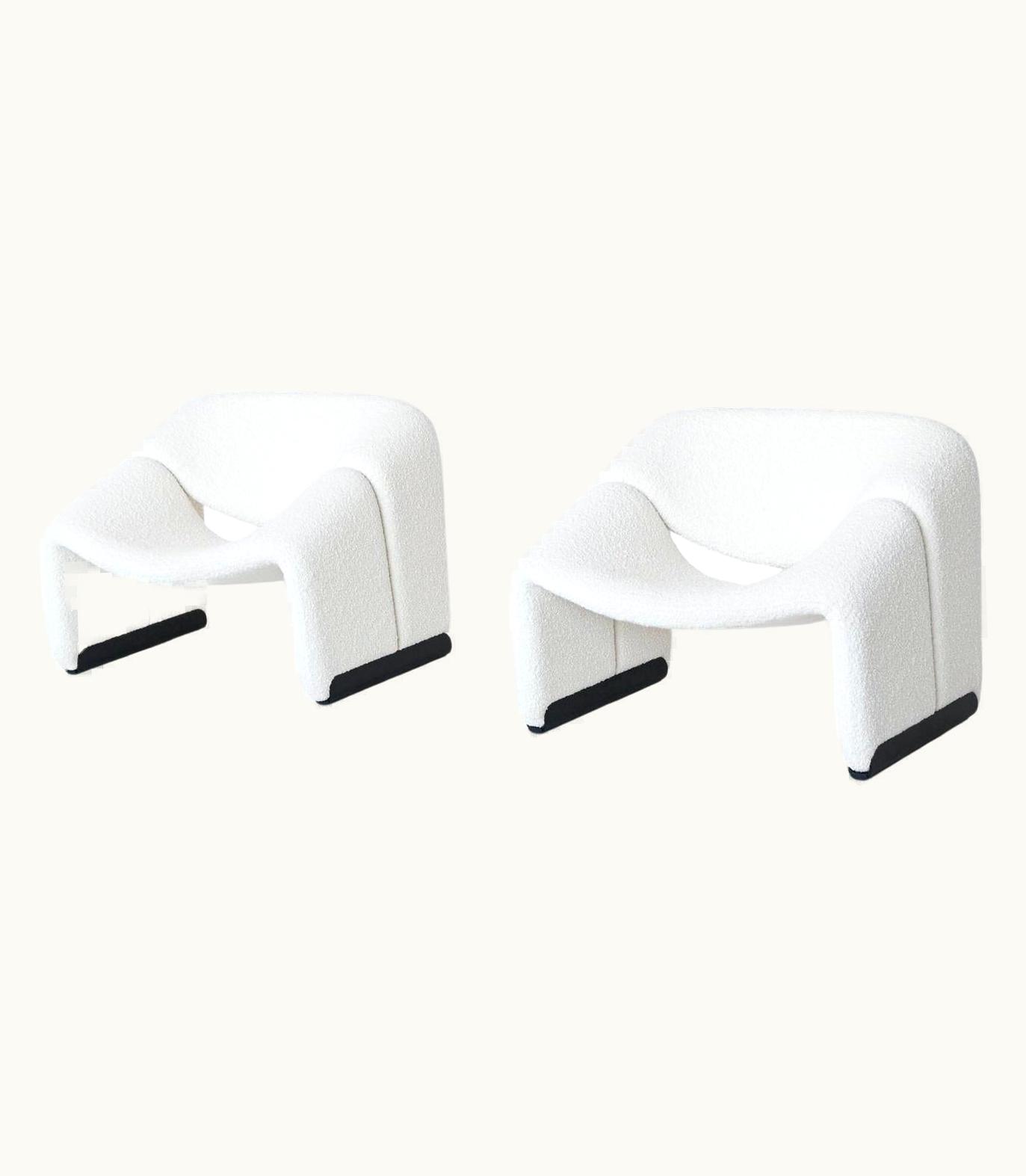 Pierre Paulin Pierre Paulin Pair Of Groovy Lounge Chairs Artifort, The Netherlands, 1972