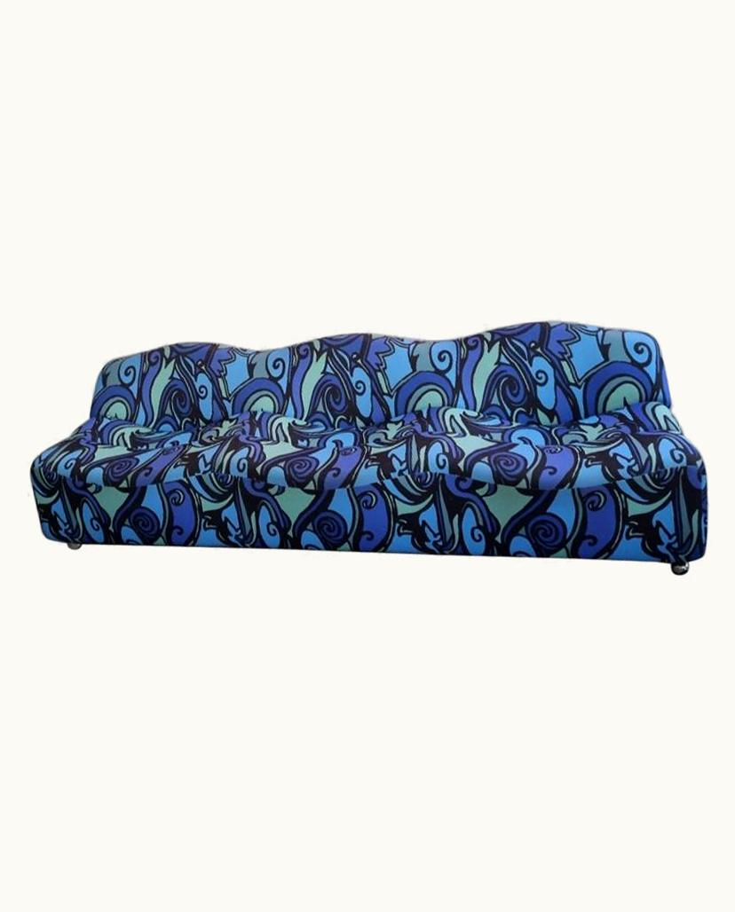 Pierre Paulin Pierre Paulin Abcd 3 Seat Sofa By Artifort With Jack Lasen Fabrick