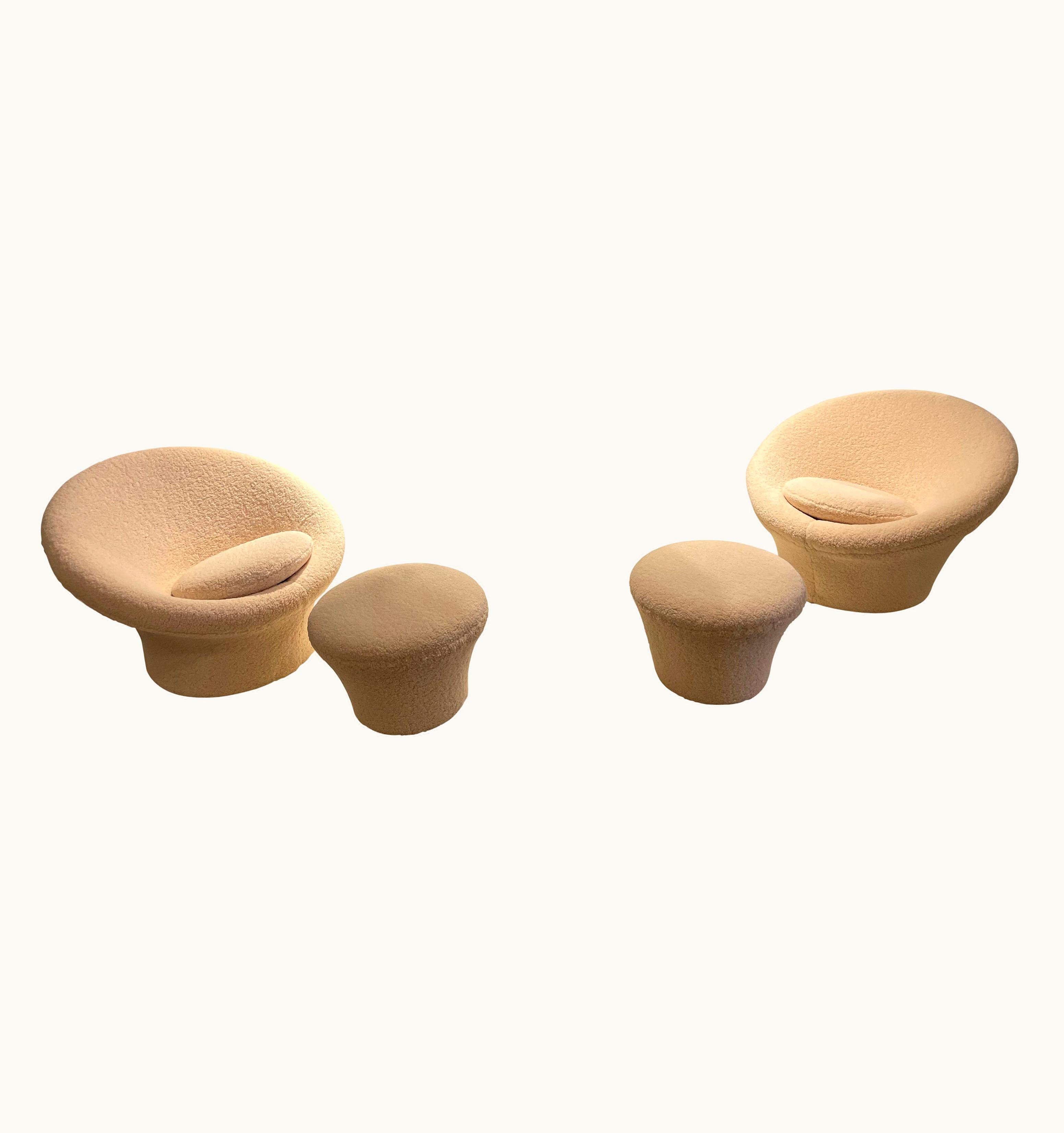 Pierre Paulin Pierre Paulin Pair Of Mushroom Armchairs By Pierre Paulin, 1960s UZ0194146