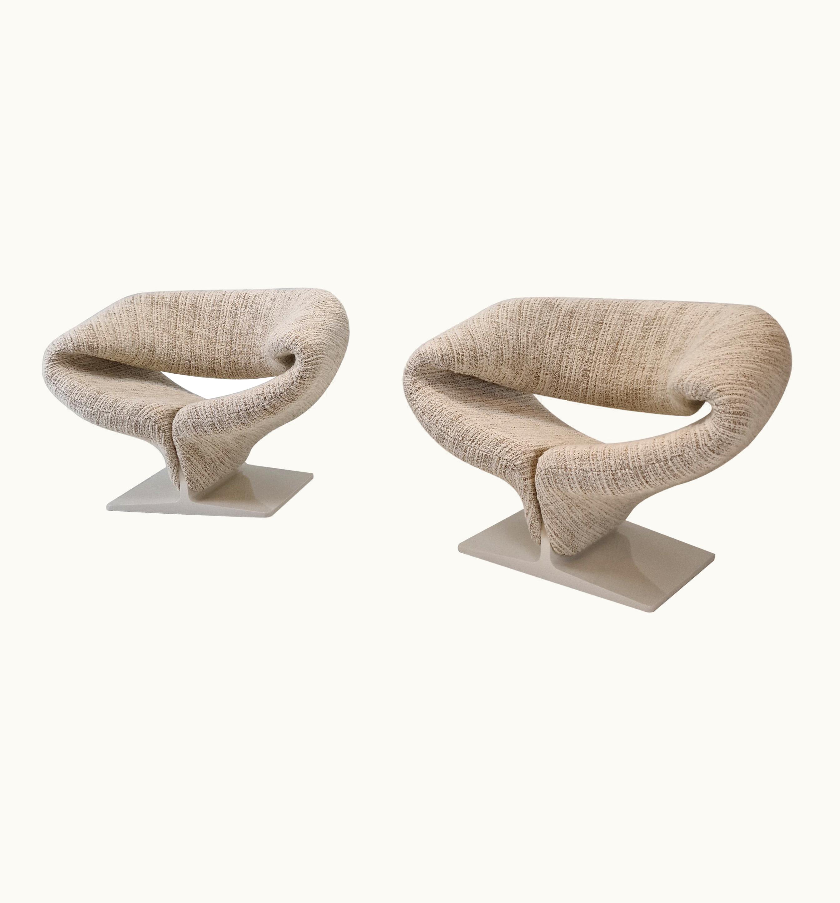 Pierre Paulin Pierre Paulin Set Of Ribbon Chairs By Pierre Paulin For Artifort, 1960's