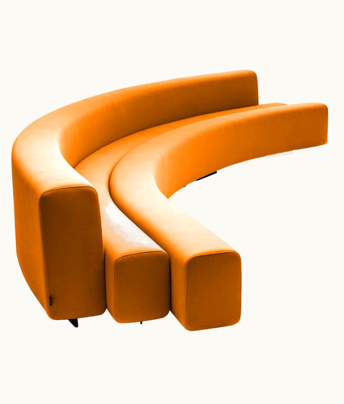 Pierre Paulin Pierre Paulin Osaka Sunset Flexible Curve Sofa 480cm By La Cividina