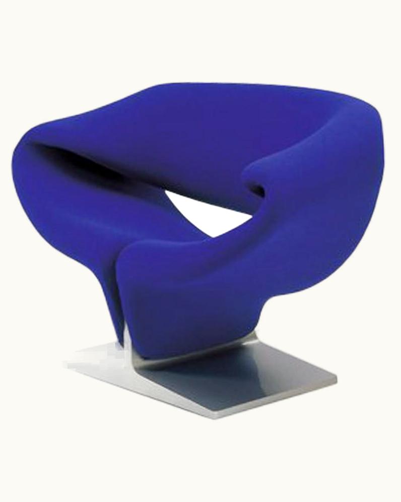 Pierre Paulin Pierre Paulin Customizable Artifort Ribbon Lounge Chair By Pierre Paulin