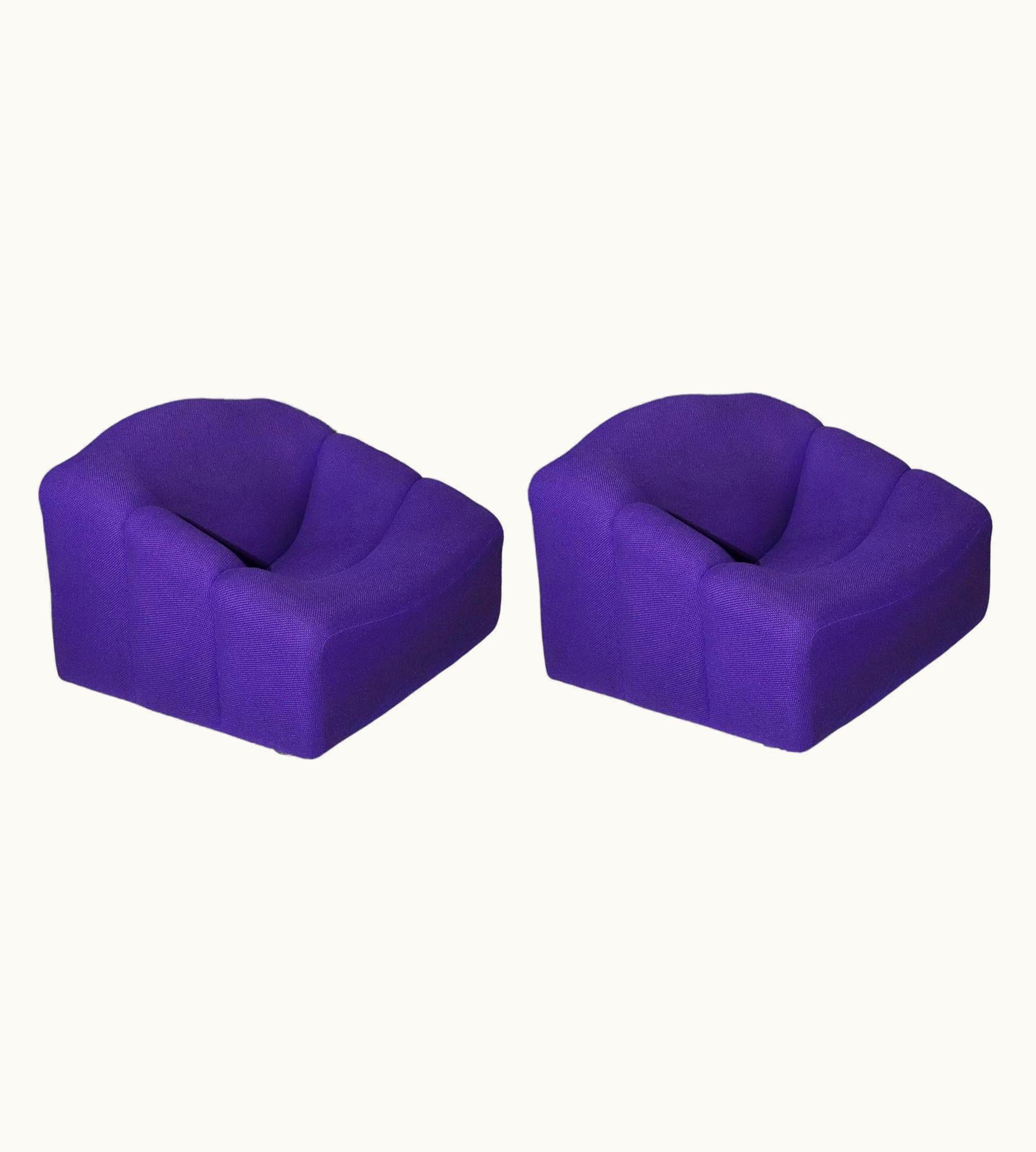 Pierre Paulin Pierre Paulin ABCD Set Of Two Armchairs For Artifort, 1960