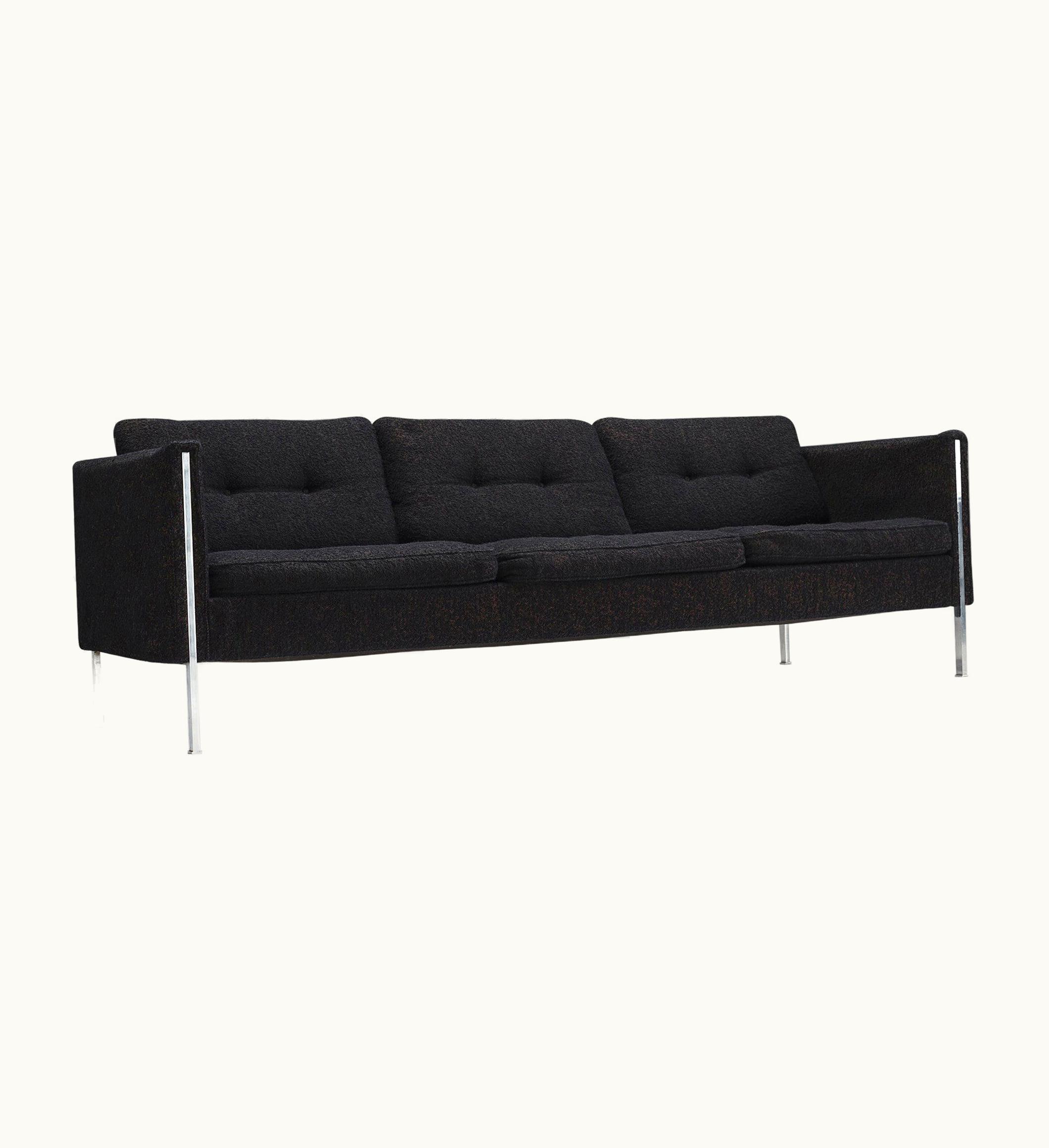 Pierre Paulin Pierre Paulin For Artifort '442' Sofa In Black Upholstery