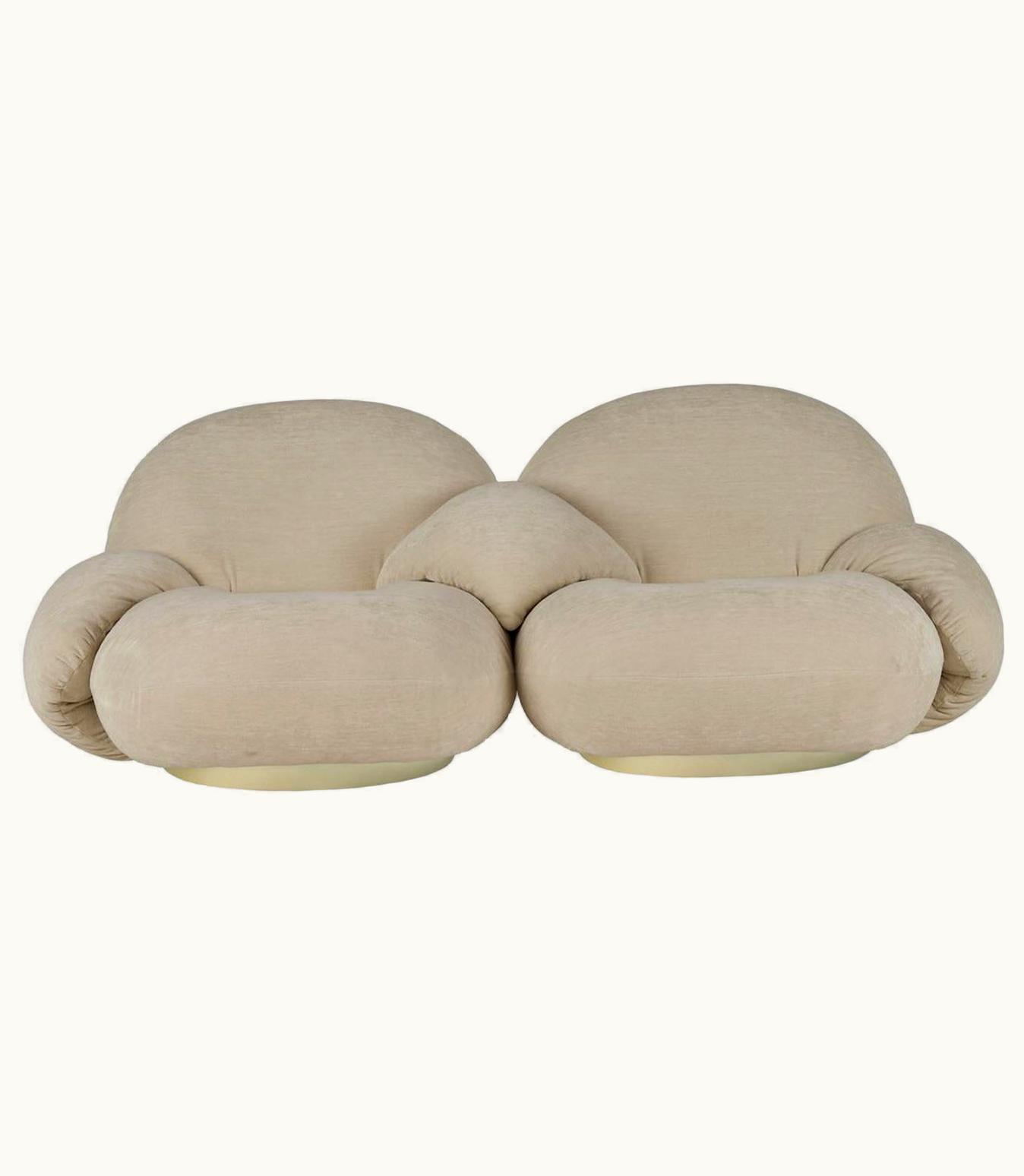 Pierre Paulin Pierre Paulin 2-Seat Pacha Module Sectional Sofa With Armrests