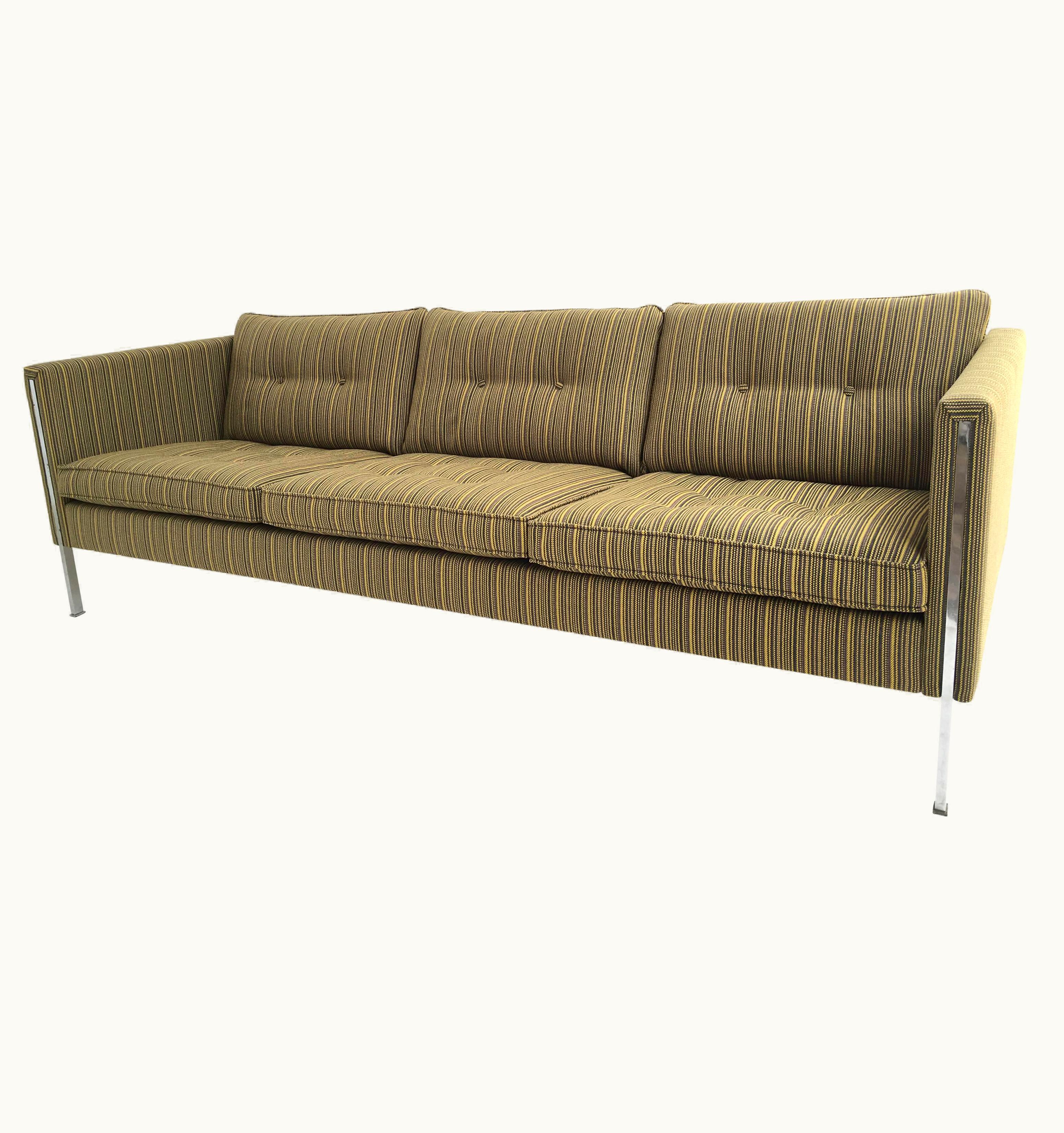 Pierre Paulin Pierre Paulin 442/3 Sofa For Artifort, 1962 In Sophisticated De Ploeg Upholstery