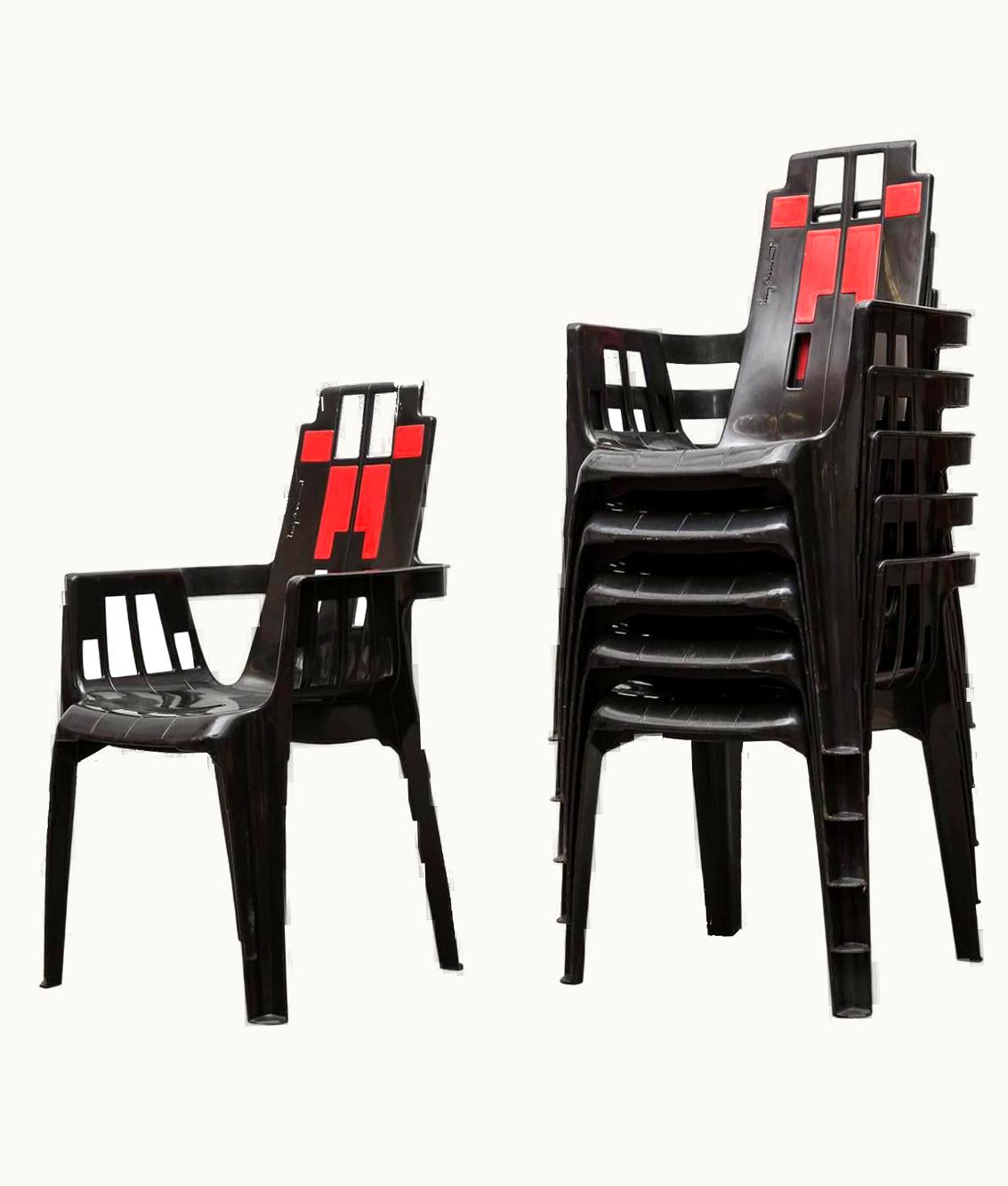 Pierre Paulin Pierre Paulin 'Boston' Chairs For Henry Massonnet