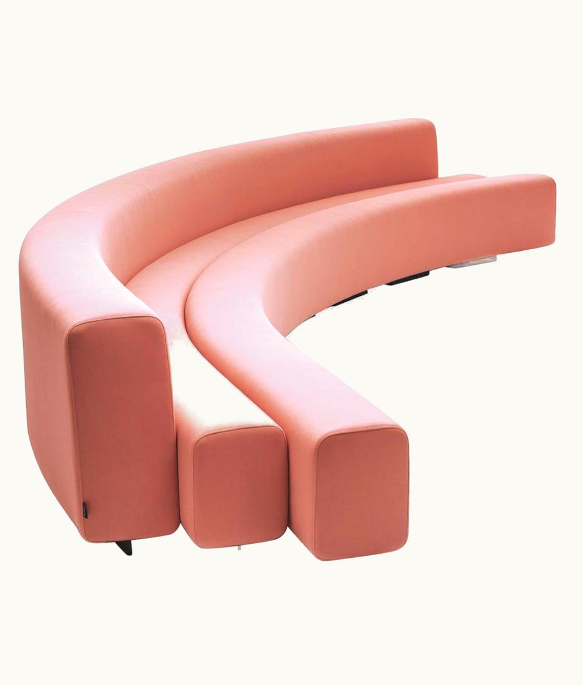 Pierre Paulin Pierre Paulin Osaka Coral Flexible Curve Sofa 380cm By La Cividina