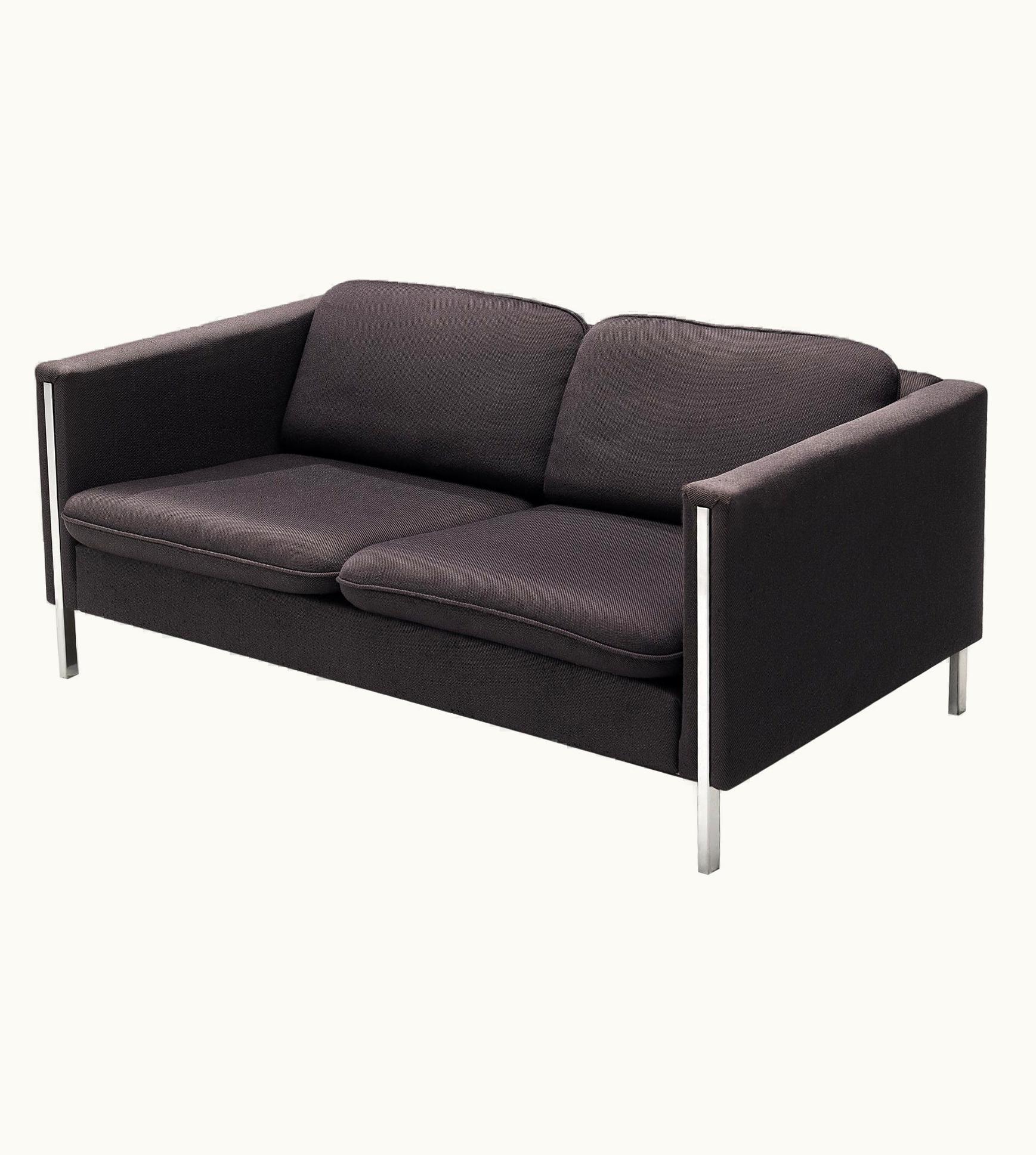Pierre Paulin Pierre Paulin For Artifort Sofa In Black Fabric