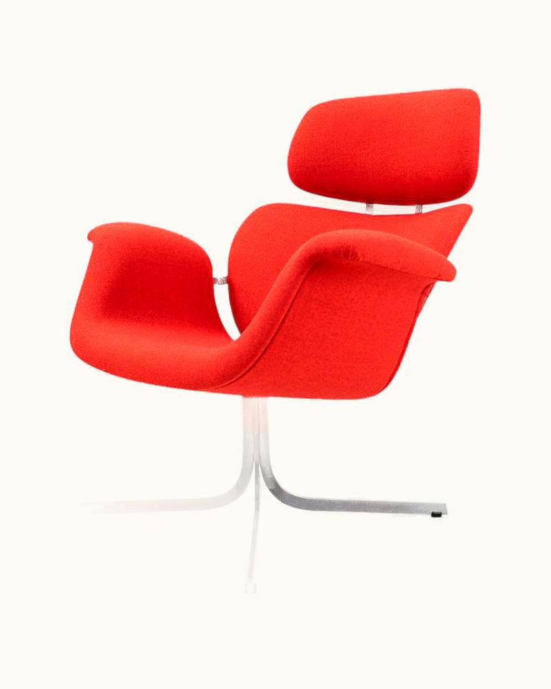 Pierre Paulin Pierre Paulin Vintage Reupholstered Pierre Paulin Big Tulip Chair, For Artifort, 1960s