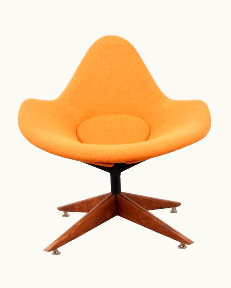 Pierre Paulin Pierre Paulin Lounge Chair Attributed To Adrian Pearsall, 1960s, France