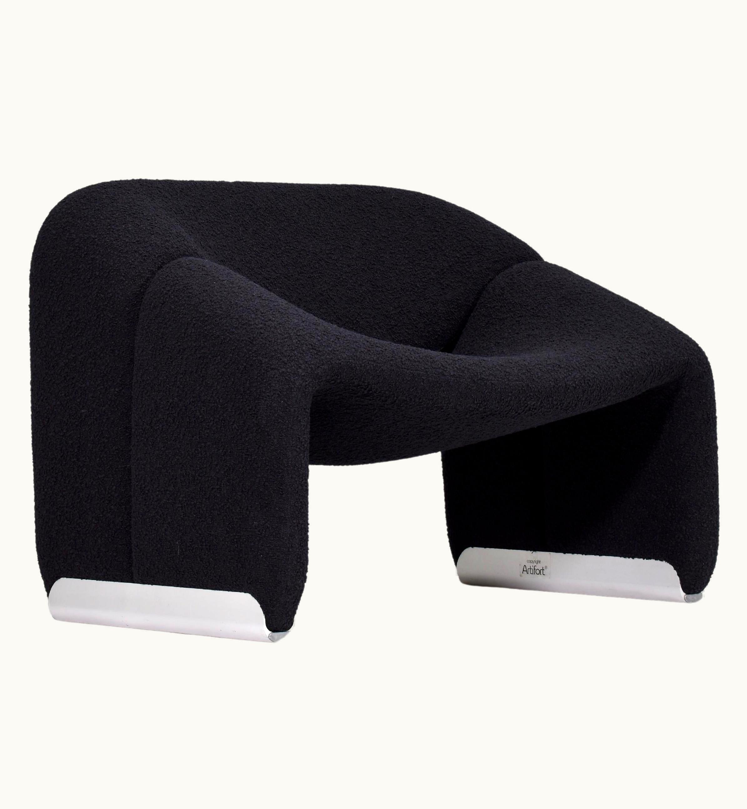 Pierre Paulin Pierre Paulin F598 Groovy Armchair For Artifort New Upholstery Netherlands, 1972 UZ0194442