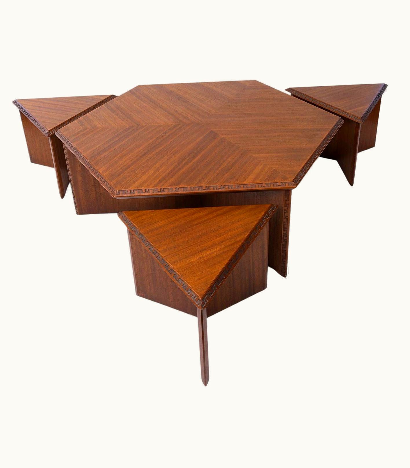 Frank Lloyd Wright Frank Lloyd Wright Heritage Henredon Coffee & Side Tables